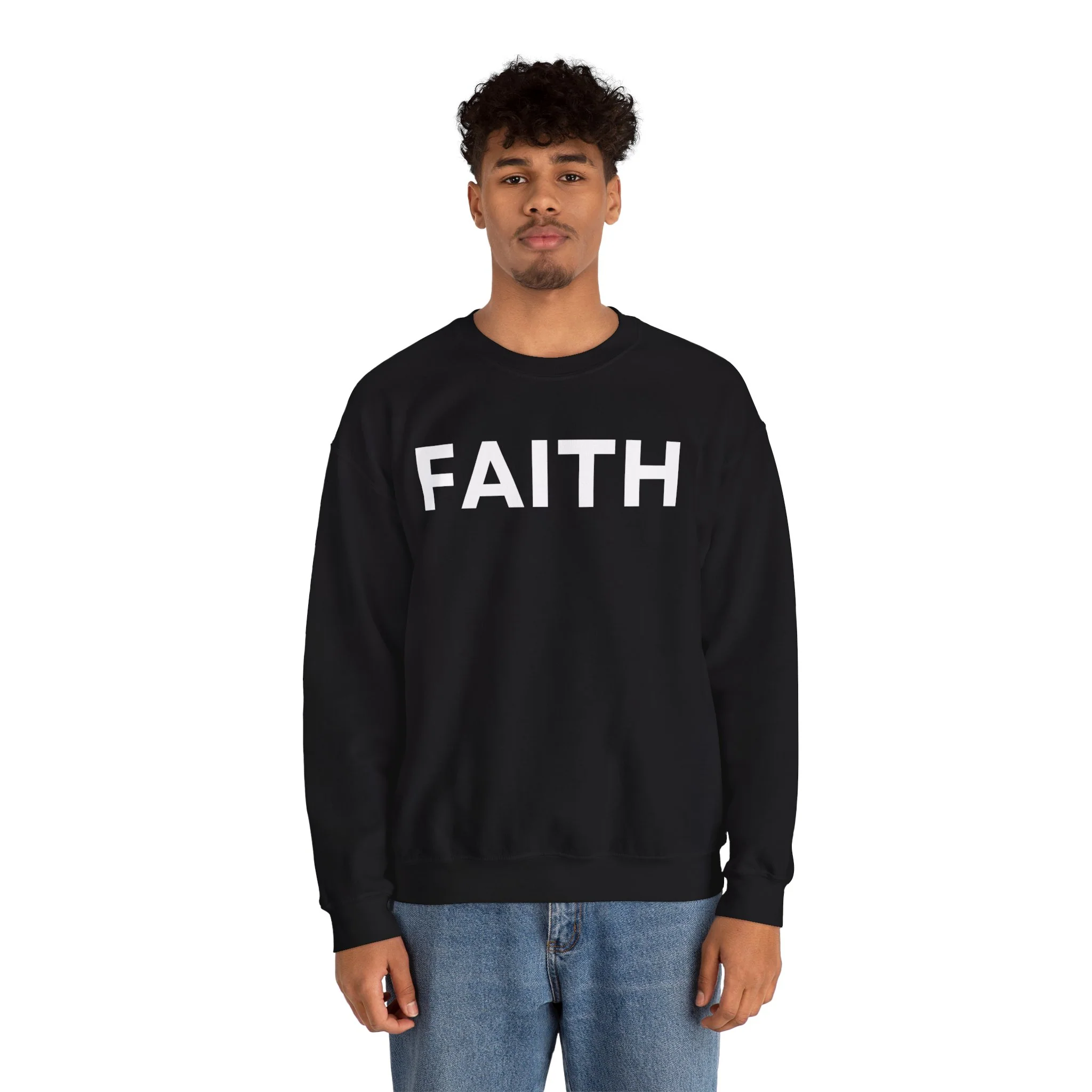 FAITH Unisex Heavy Blend™ Crewneck Sweatshirt - Image 17