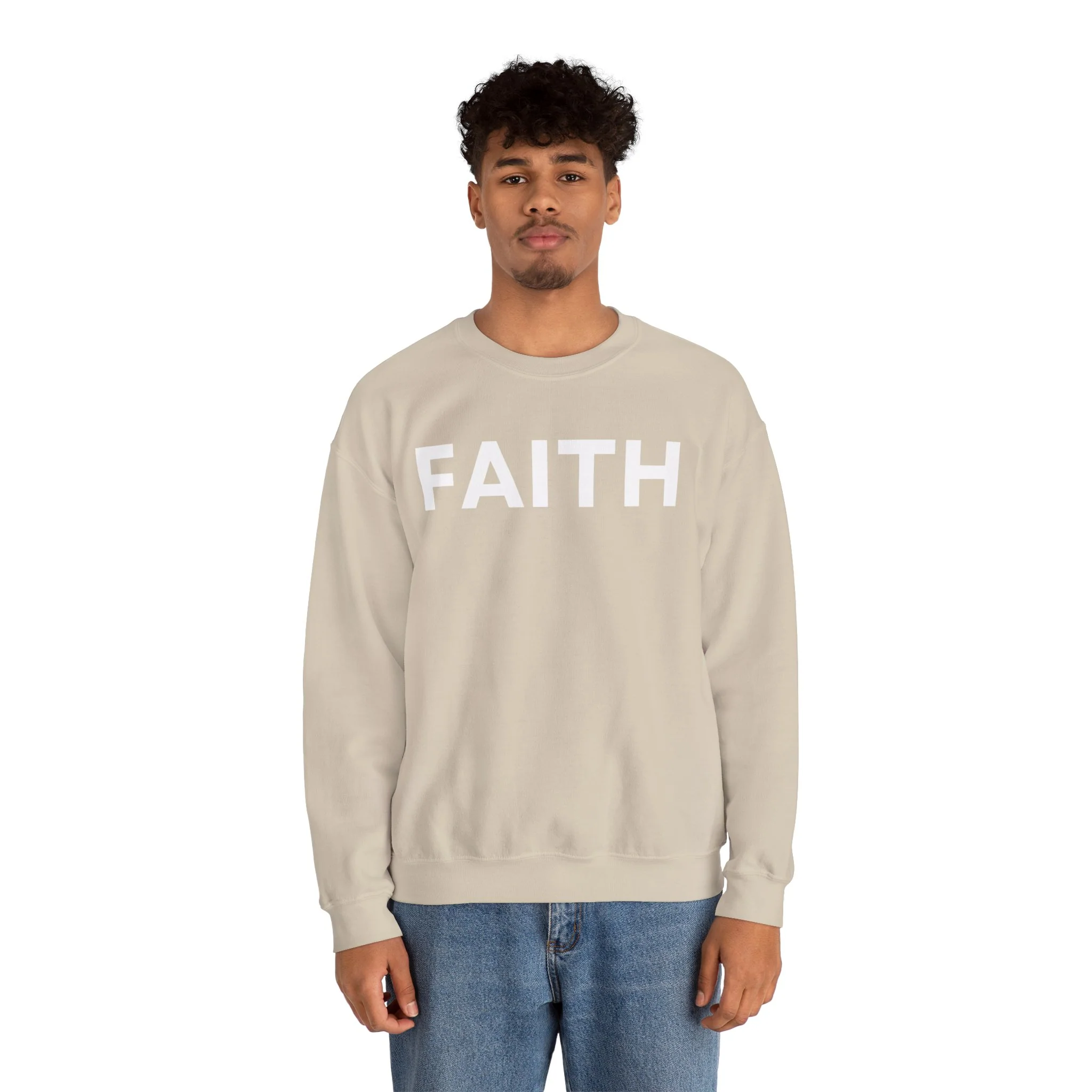 FAITH Unisex Heavy Blend™ Crewneck Sweatshirt - Image 21