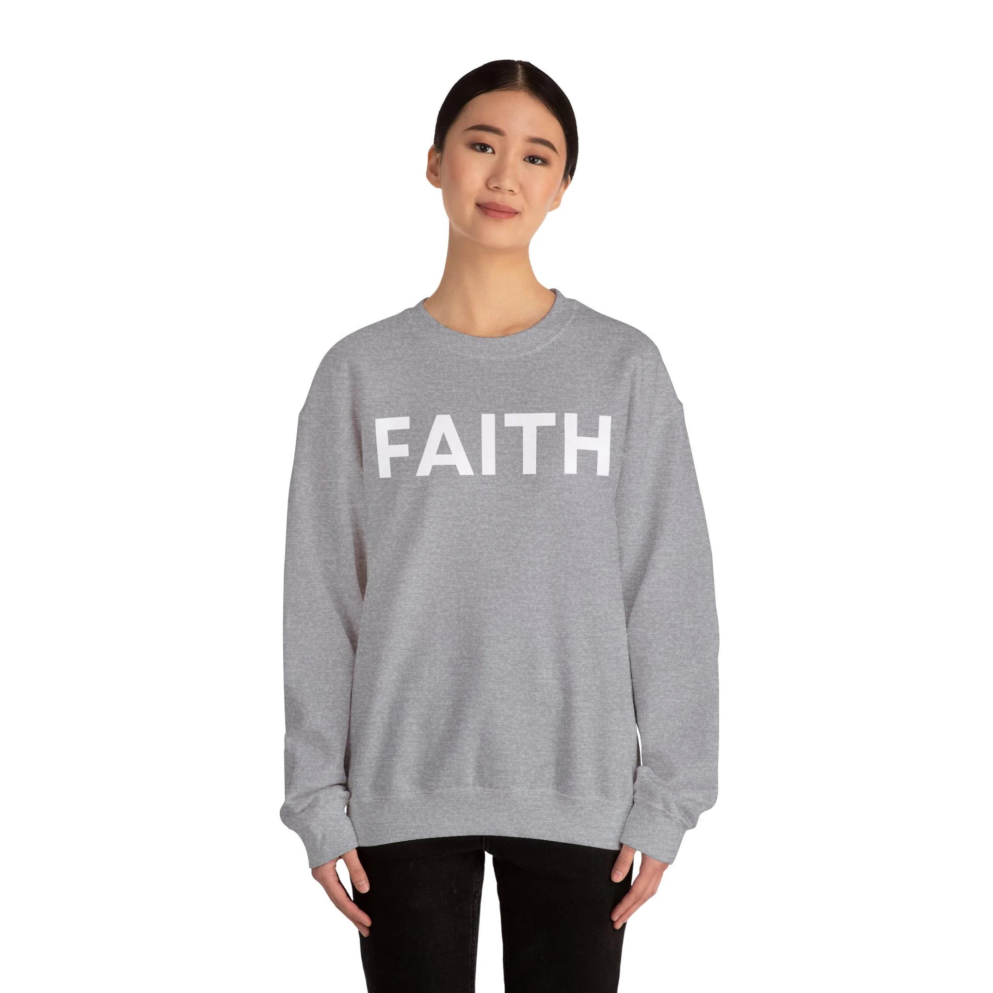 FAITH Unisex Heavy Blend™ Crewneck Sweatshirt - Image 24