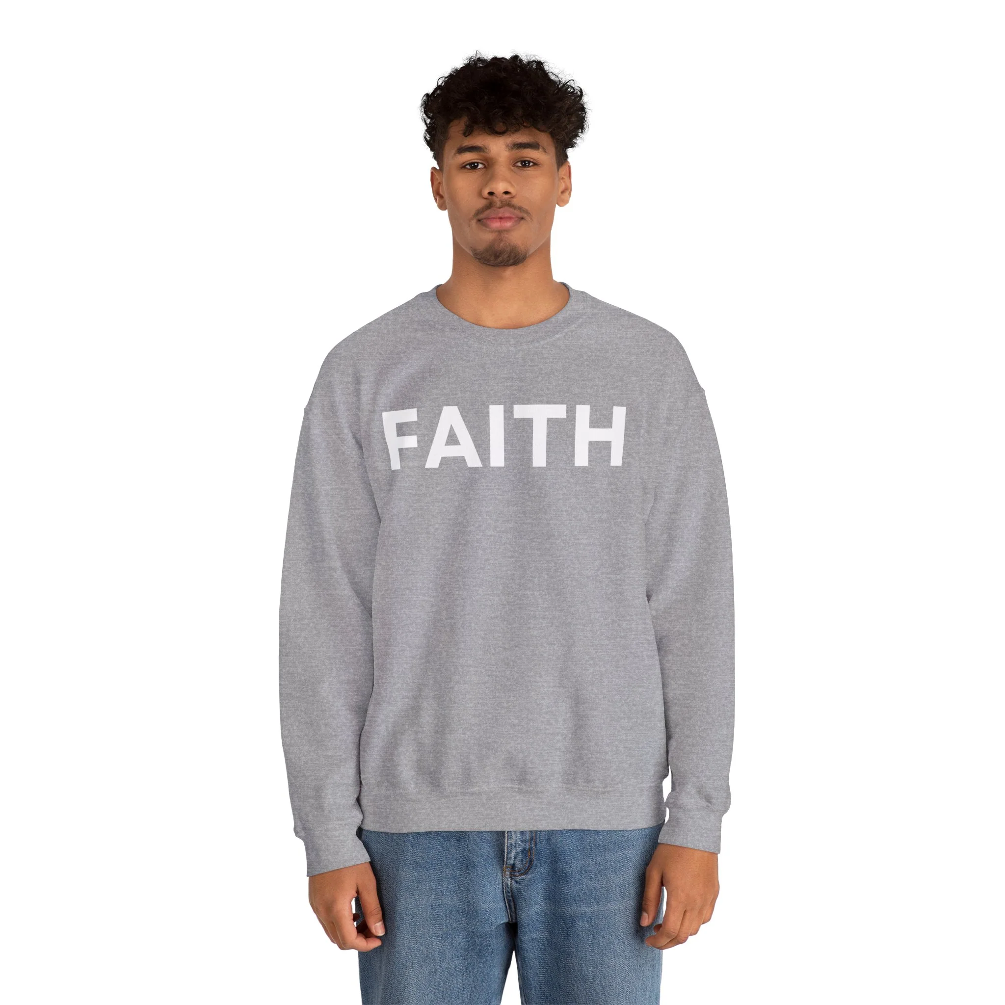 FAITH Unisex Heavy Blend™ Crewneck Sweatshirt - Image 25