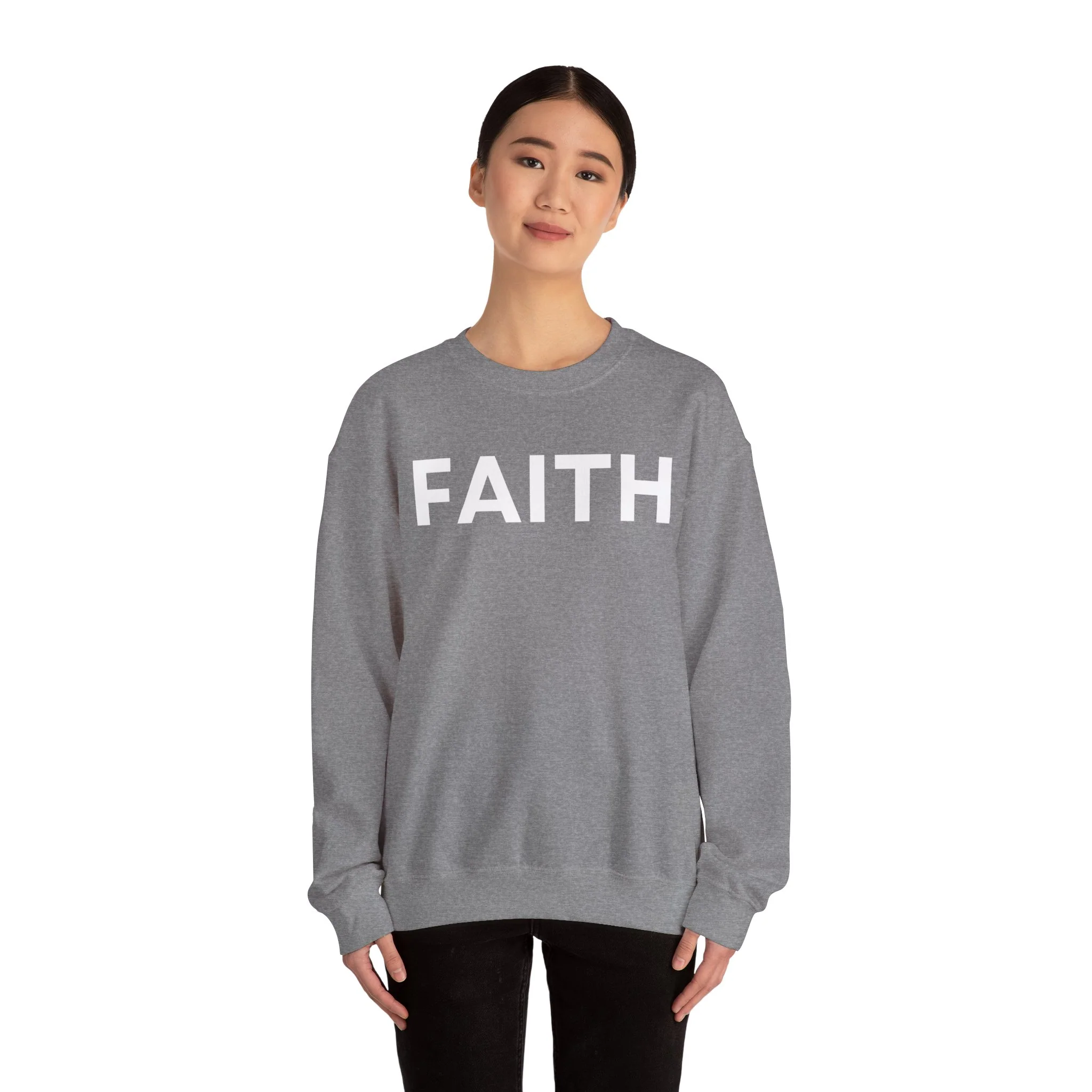 FAITH Unisex Heavy Blend™ Crewneck Sweatshirt - Image 32