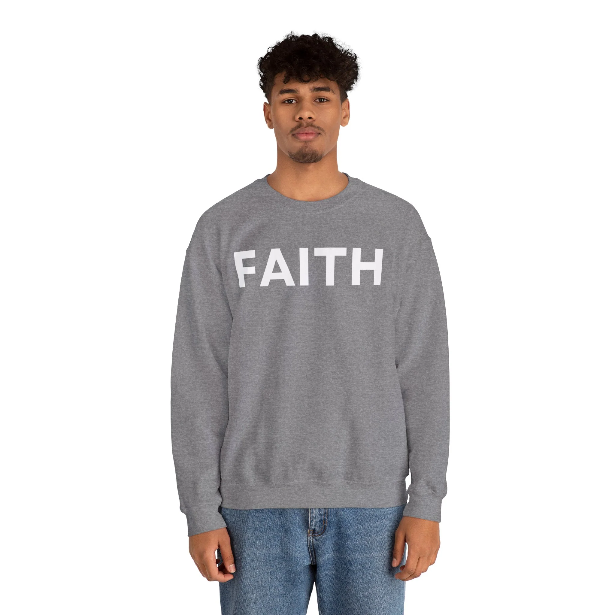 FAITH Unisex Heavy Blend™ Crewneck Sweatshirt - Image 33