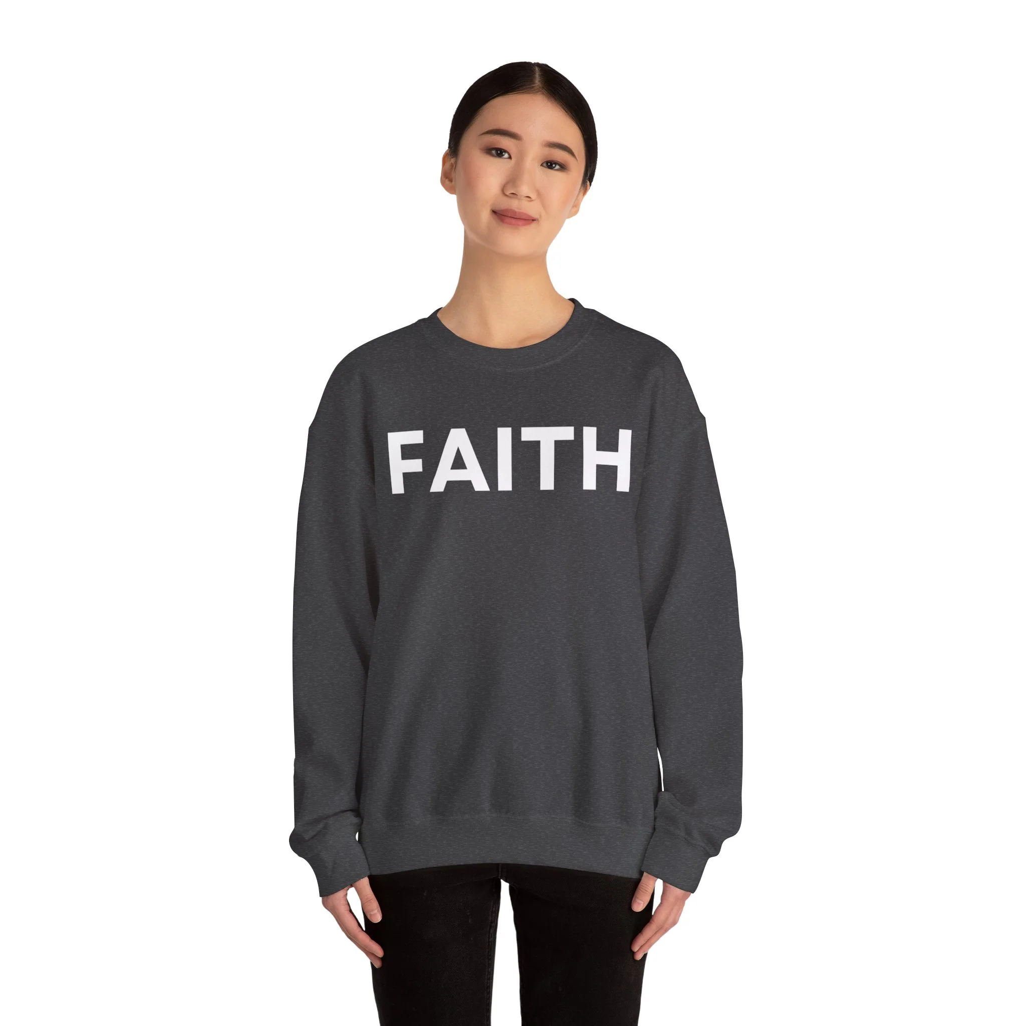 FAITH Unisex Heavy Blend™ Crewneck Sweatshirt - Image 36
