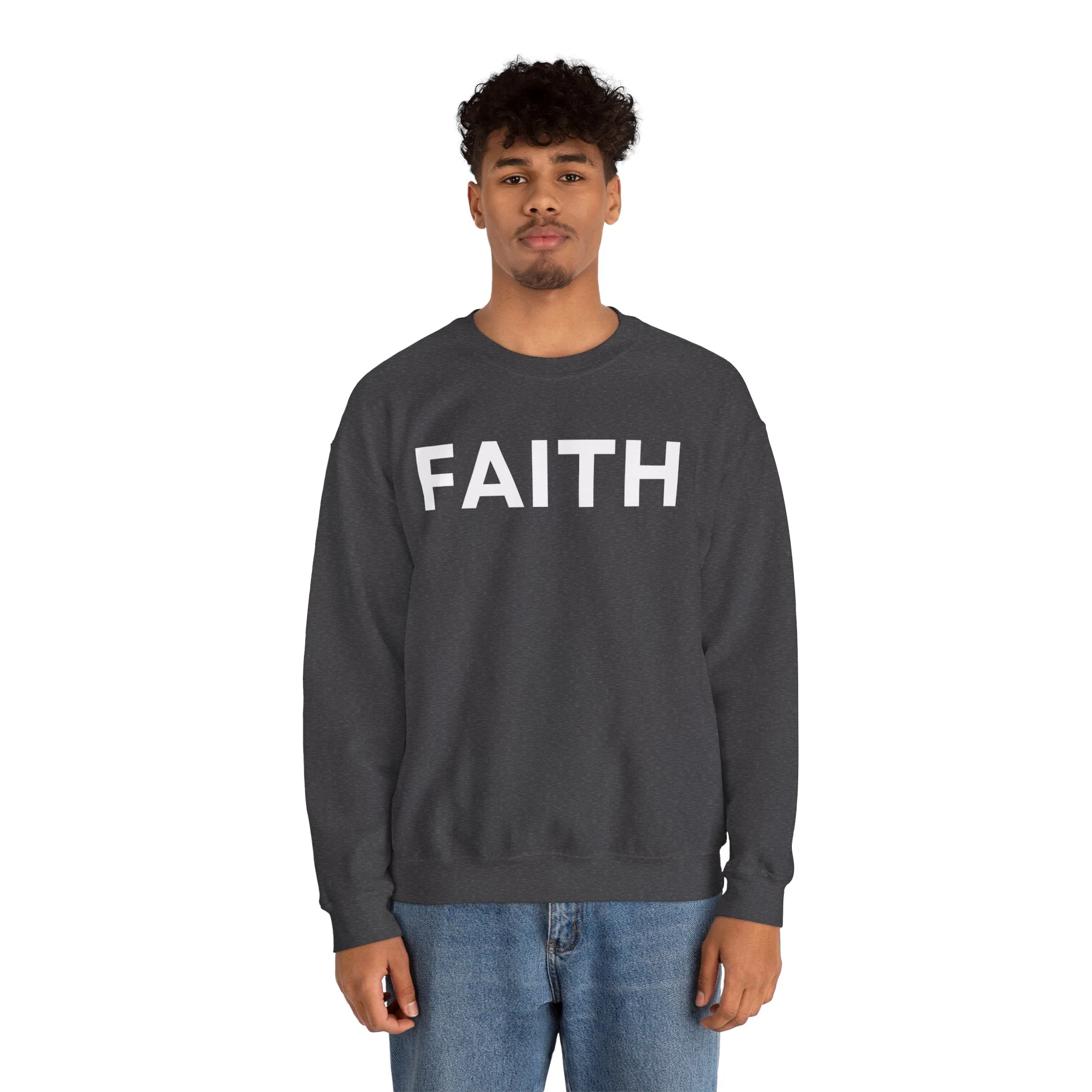 FAITH Unisex Heavy Blend™ Crewneck Sweatshirt - Image 37