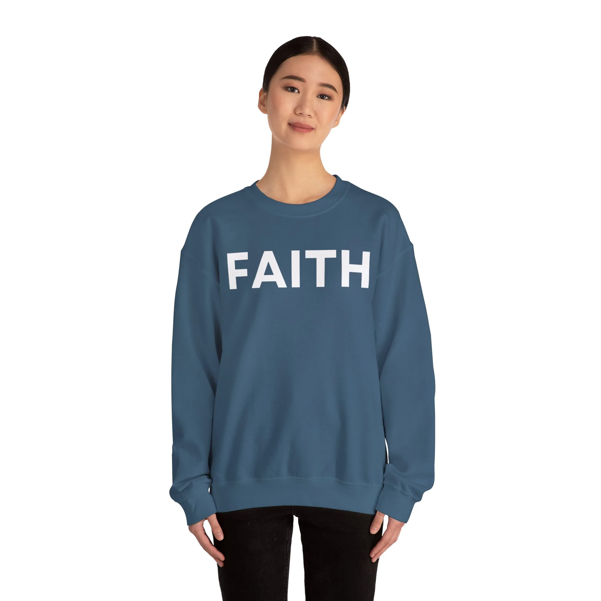 FAITH Unisex Heavy Blend™ Crewneck Sweatshirt - Image 40