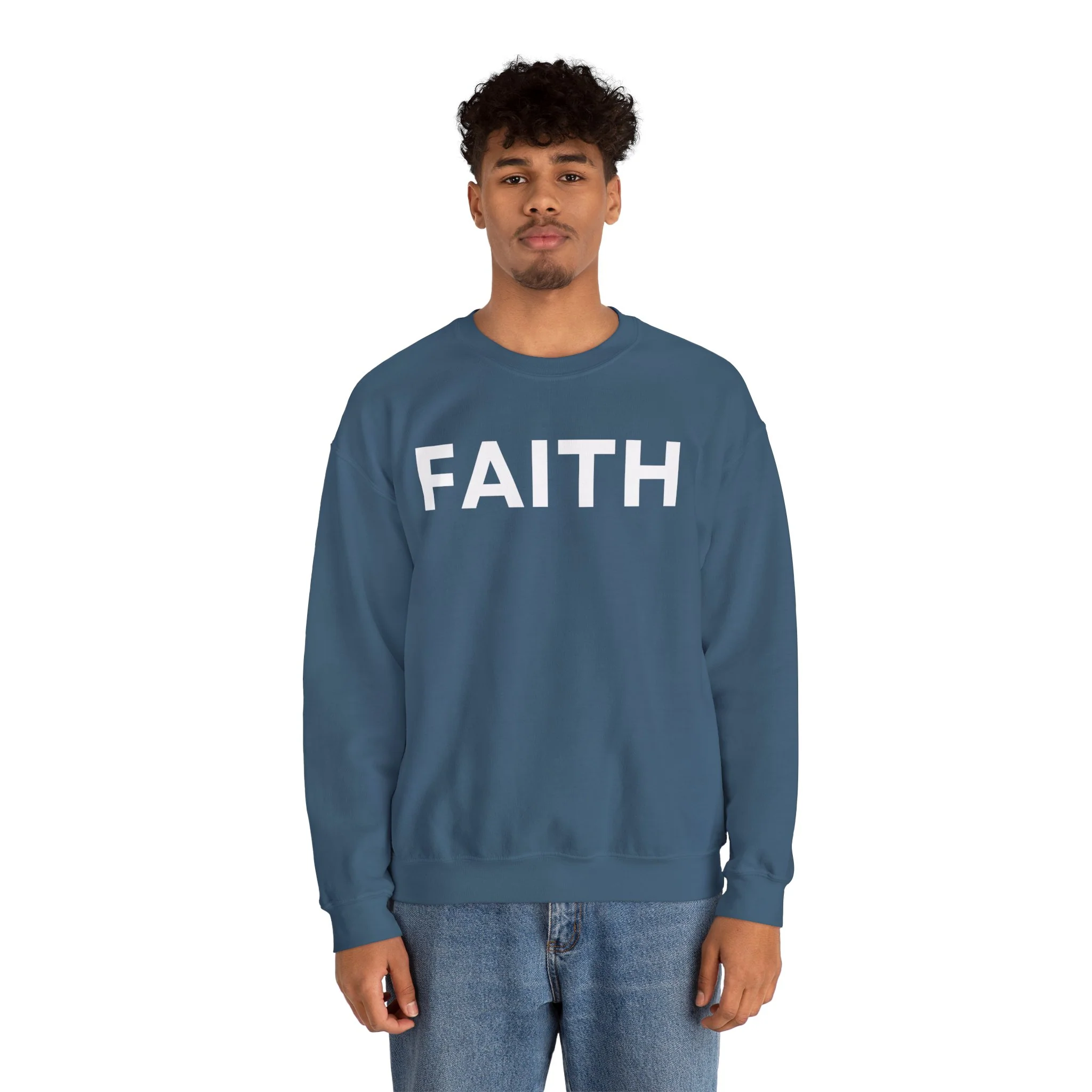 FAITH Unisex Heavy Blend™ Crewneck Sweatshirt - Image 41