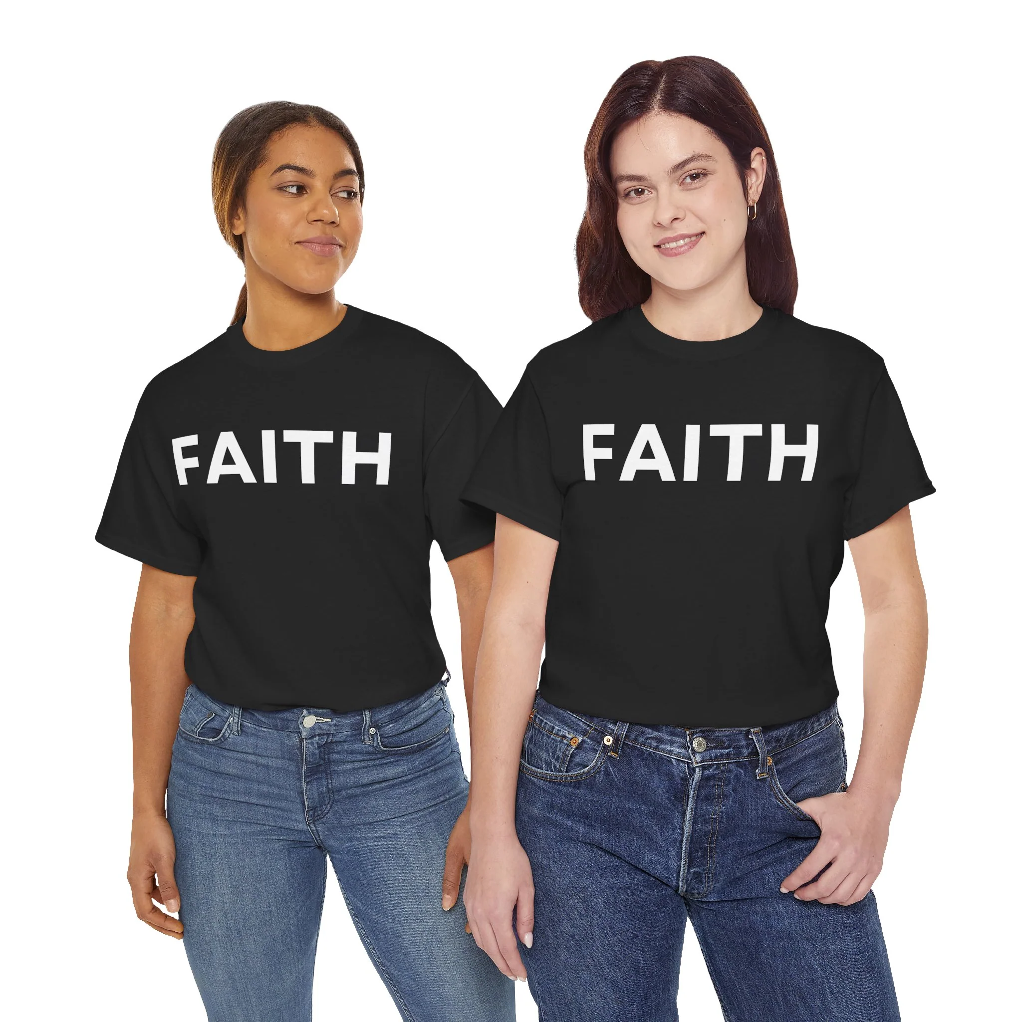 FAITH Unisex Heavy Cotton Tee - Image 22