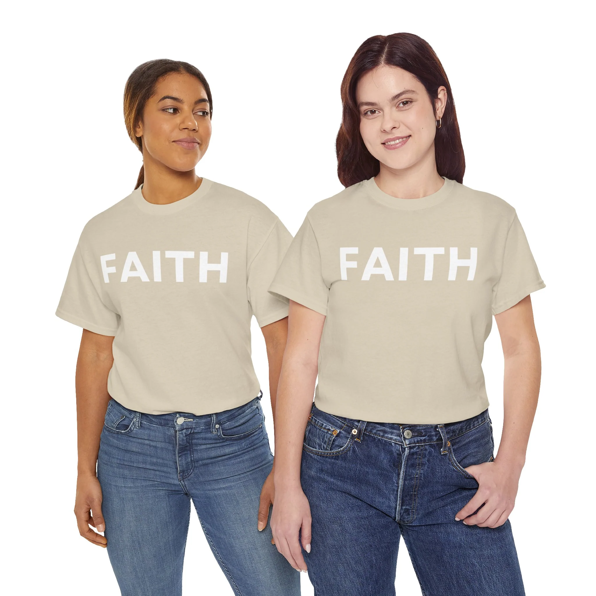 FAITH Unisex Heavy Cotton Tee - Image 27