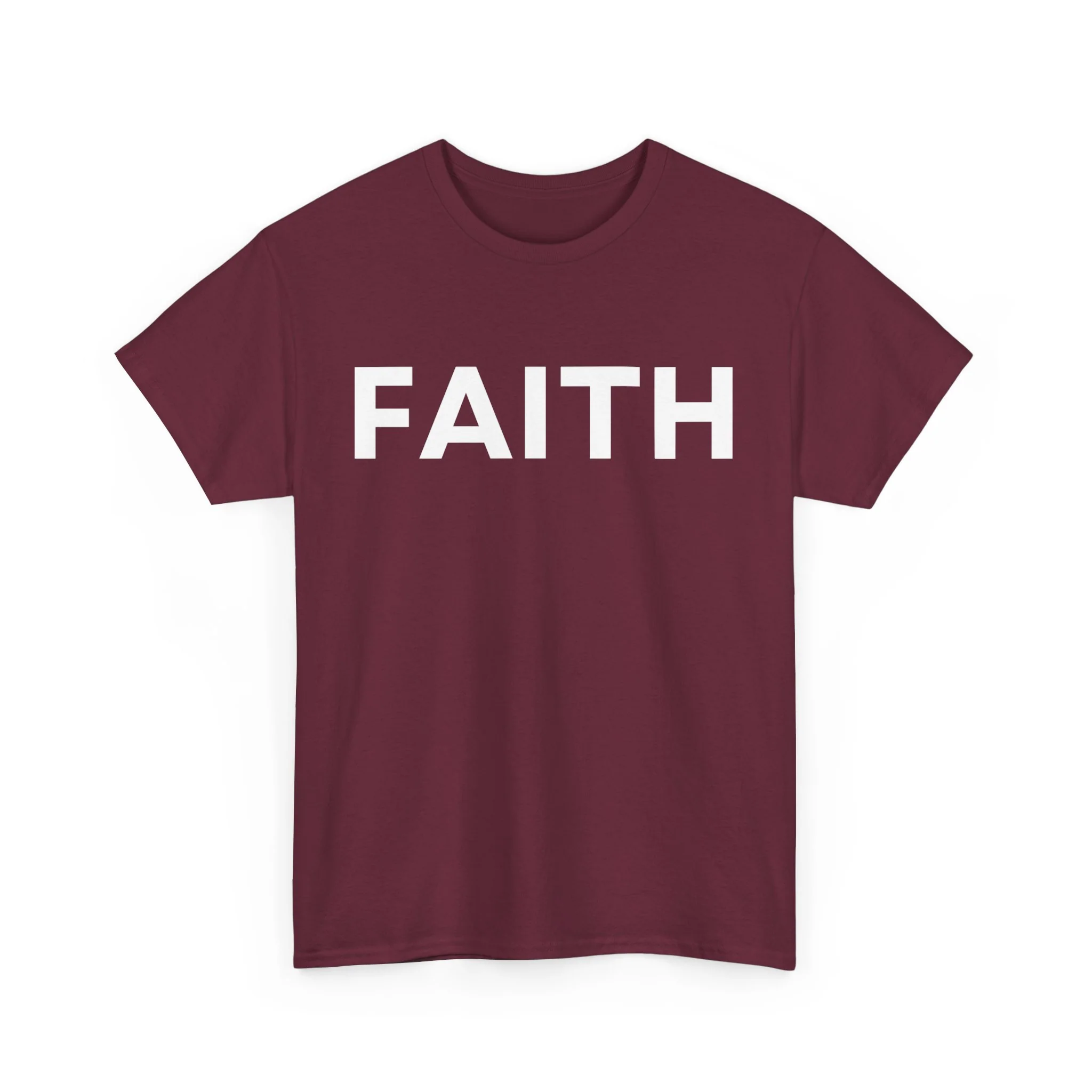 FAITH Unisex Heavy Cotton Tee - Image 39