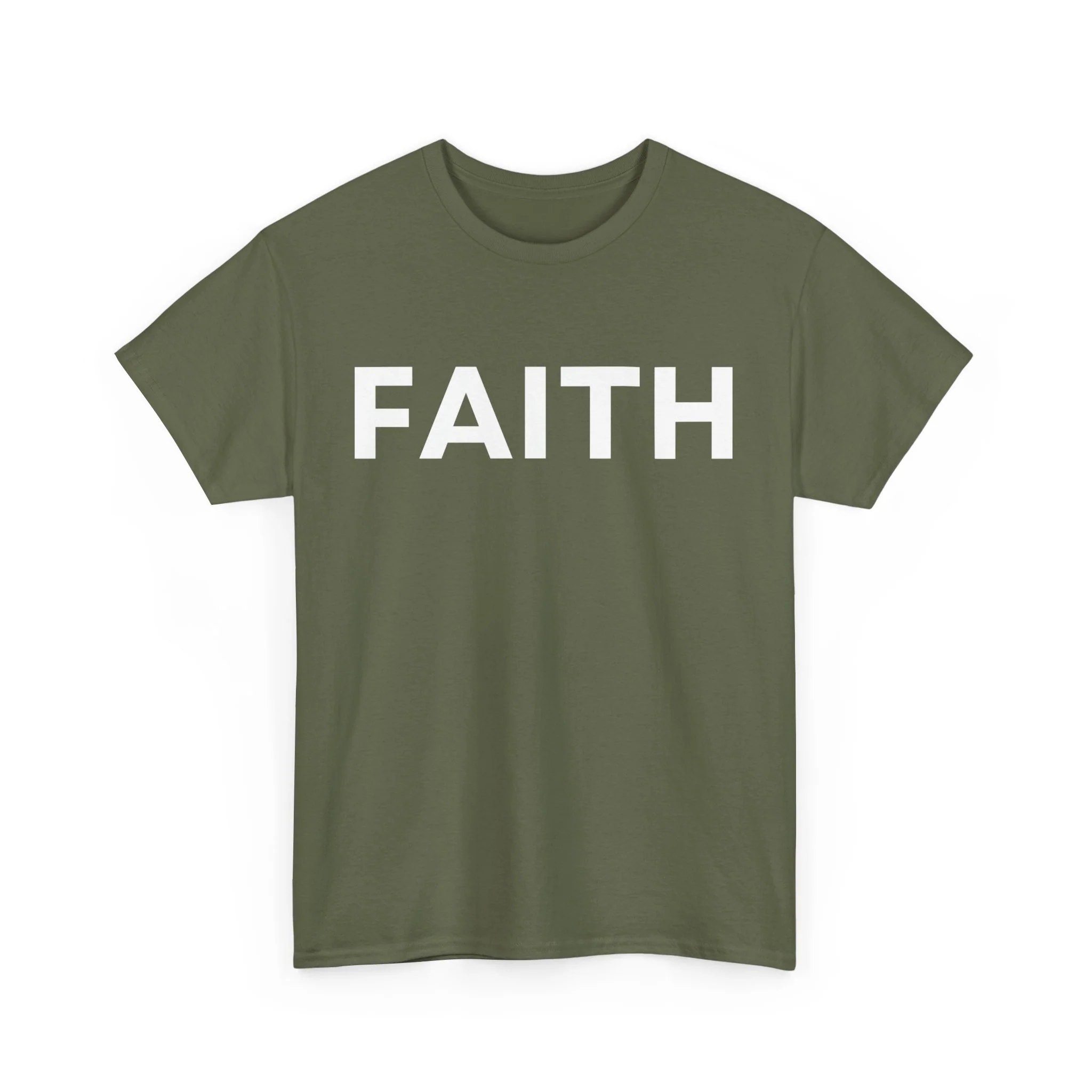 FAITH Unisex Heavy Cotton Tee - Image 44