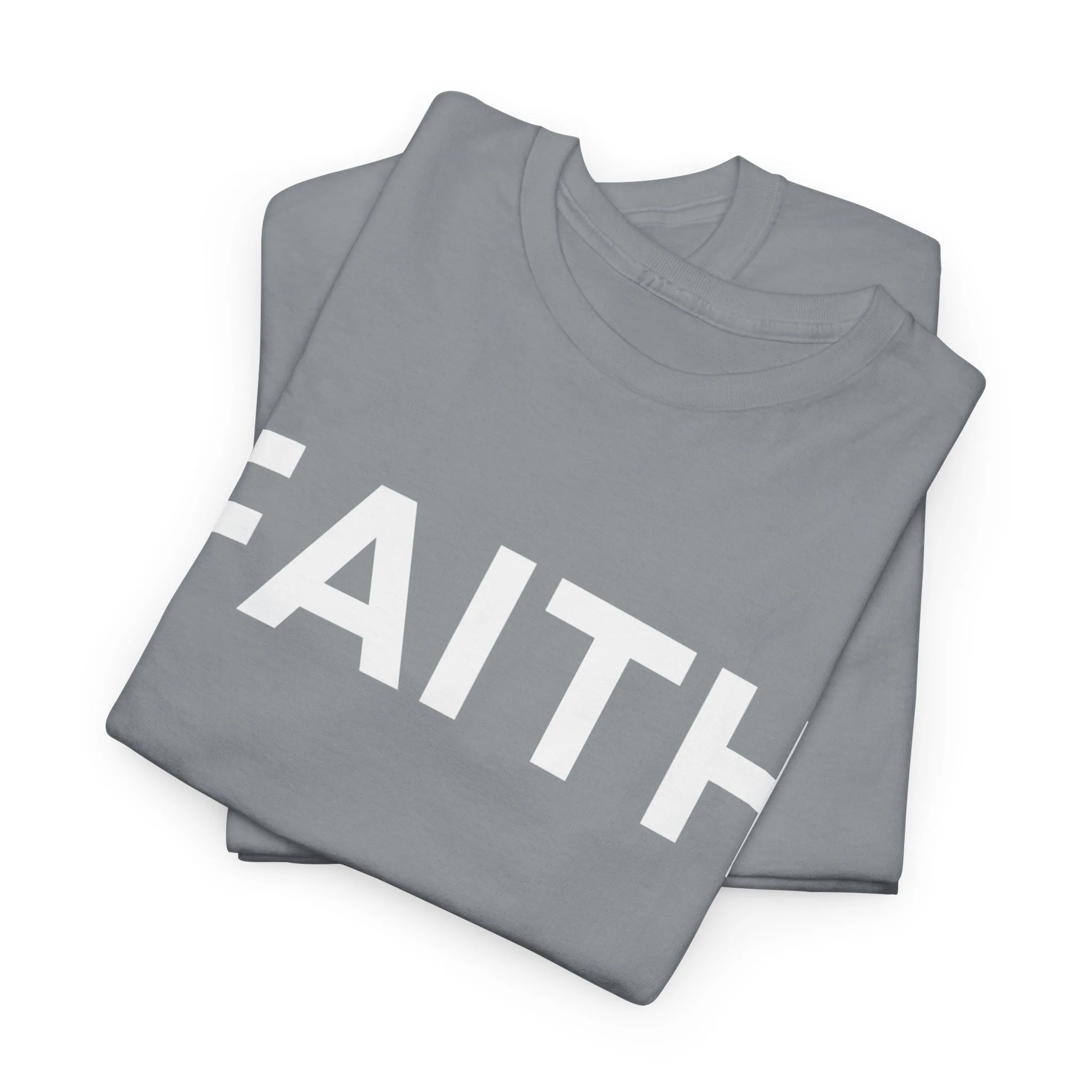 FAITH Unisex Heavy Cotton Tee - Image 51