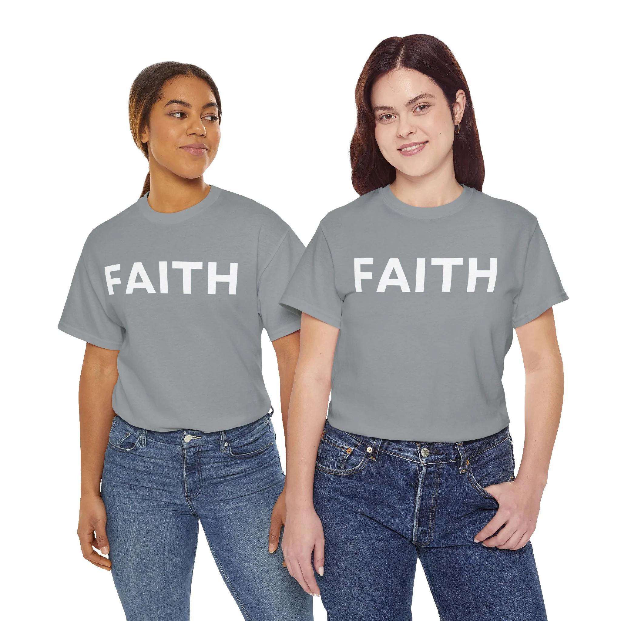 FAITH Unisex Heavy Cotton Tee - Image 52