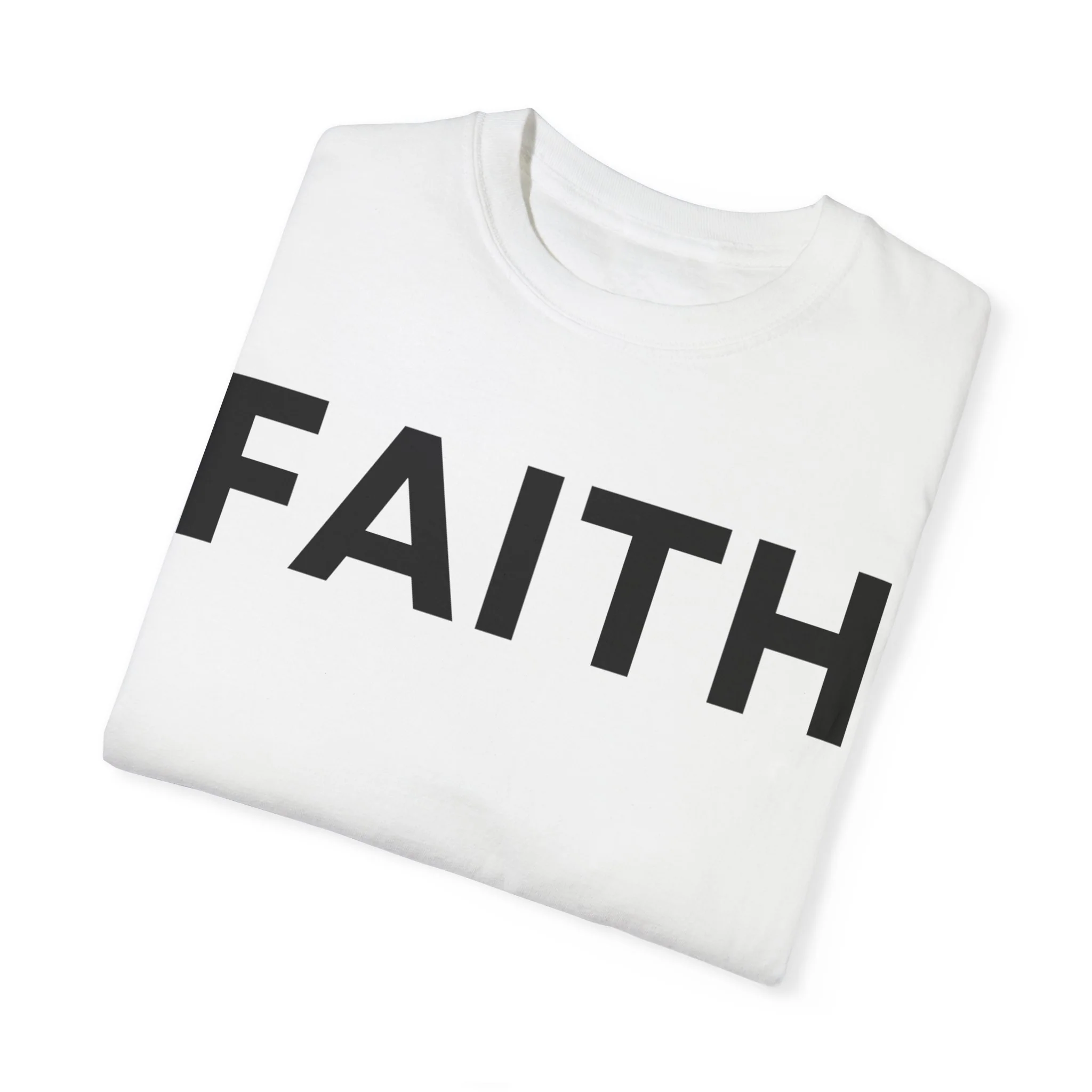 FAITH Unisex Cotton T-shirt - Image 4