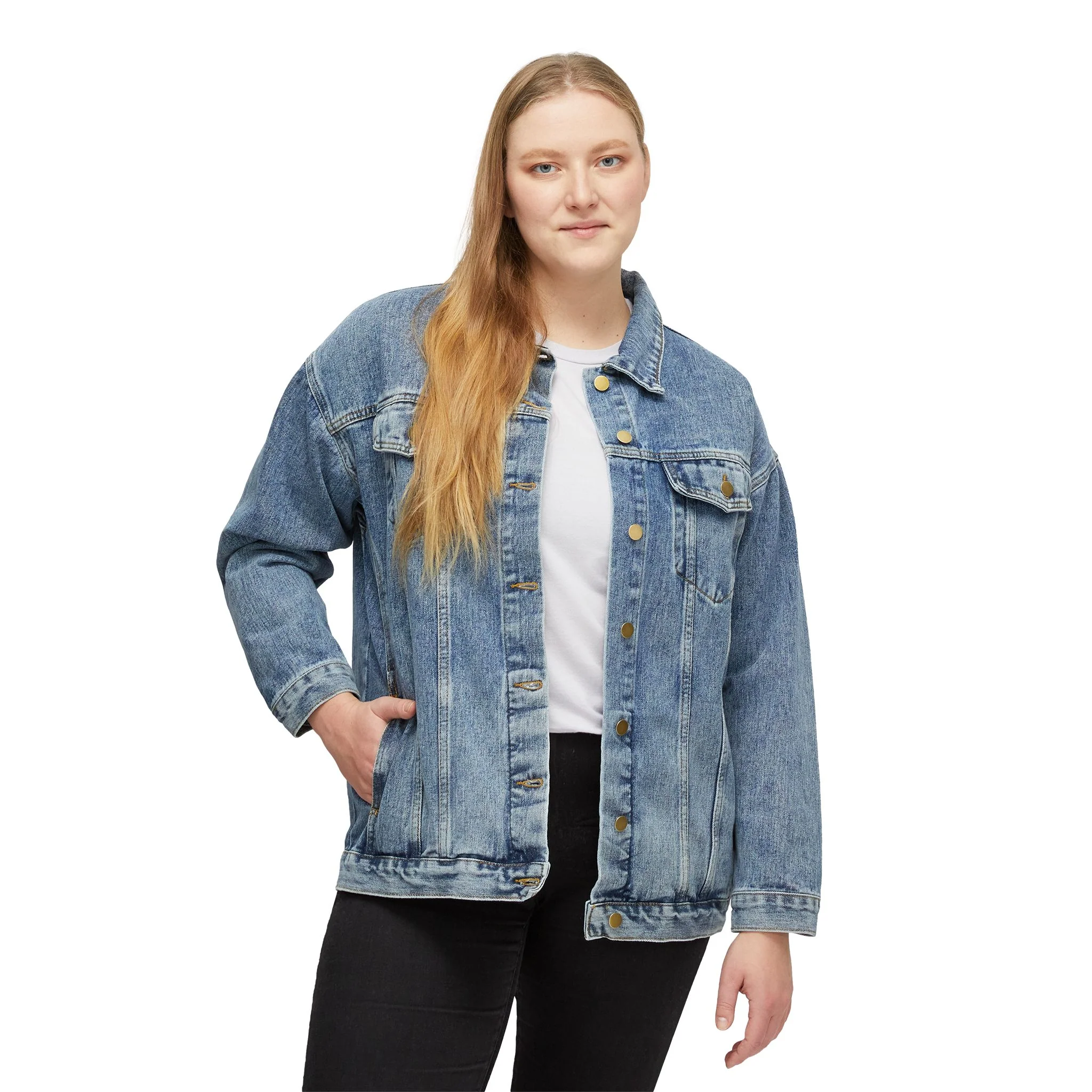 FAITH Women's Denim Jacket - Image 3