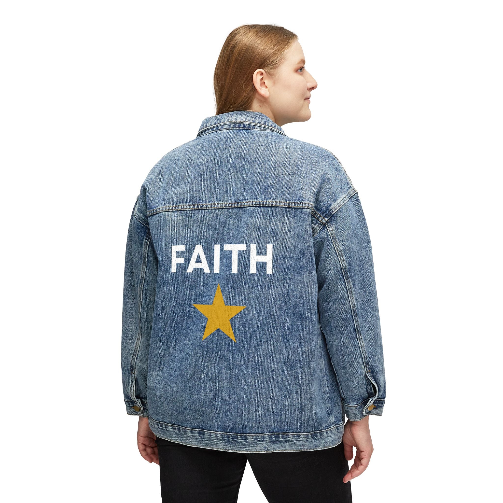 FAITH Women's Denim Jacket - Image 4
