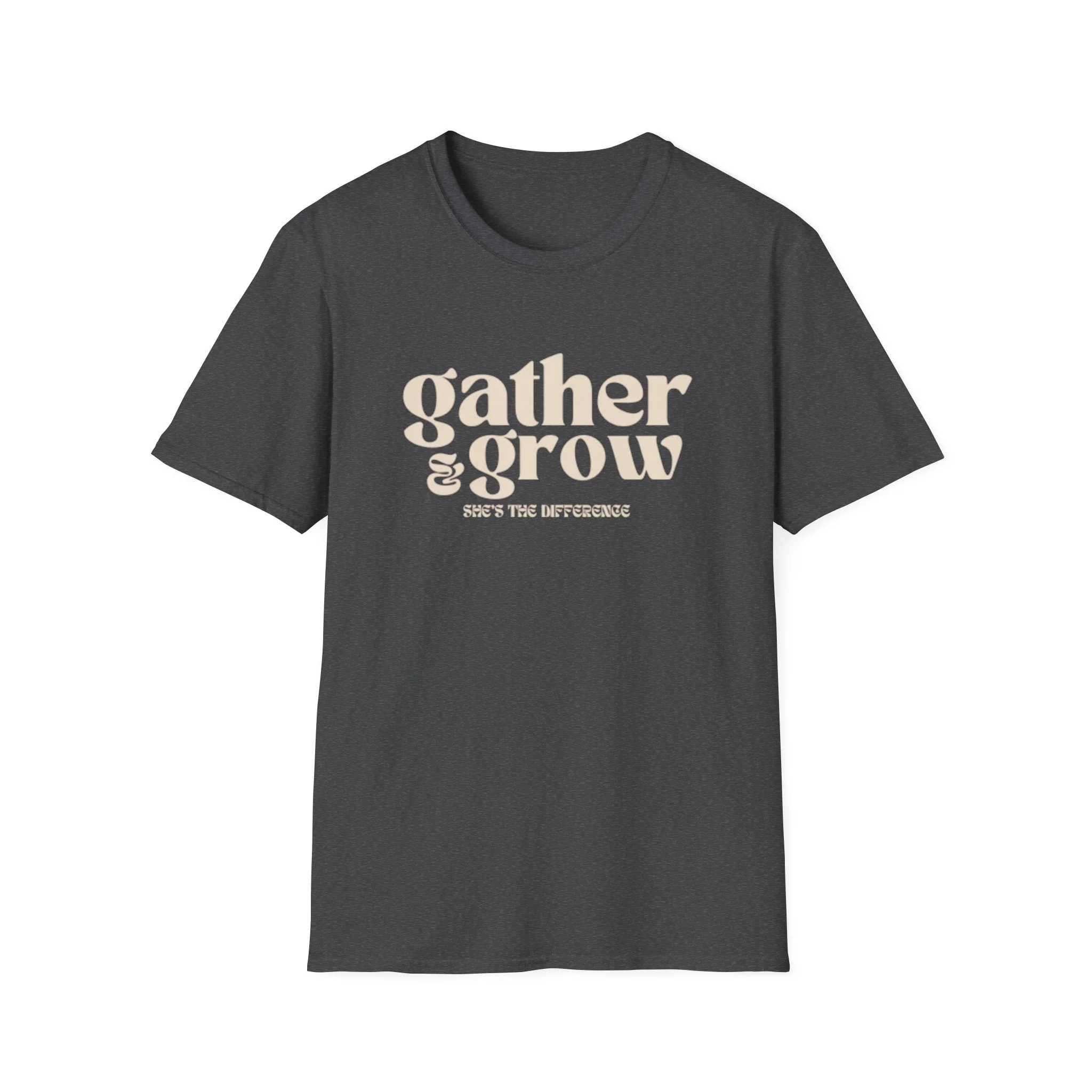 Gather & Grow Softstyle T-Shirt - Image 3