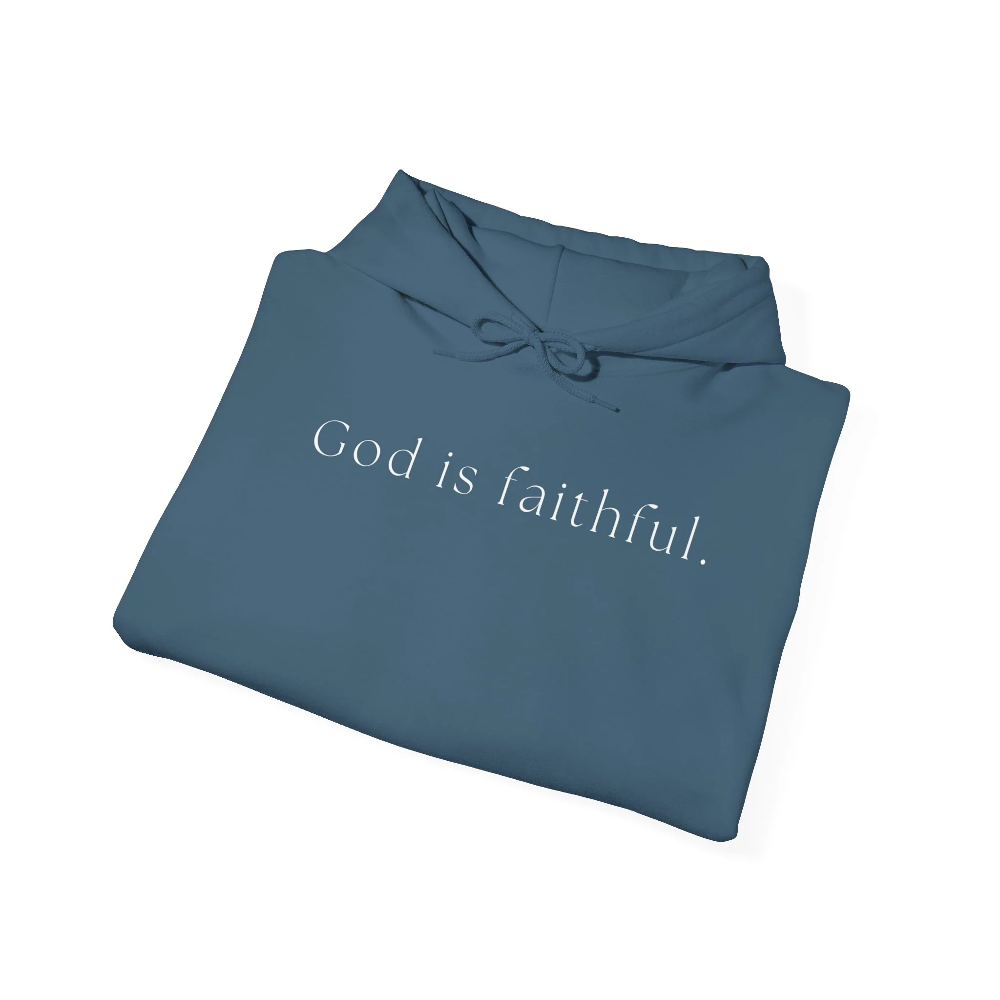 God is faithful. Heavy Blend™ Hooded Sweatshirt - Image 10