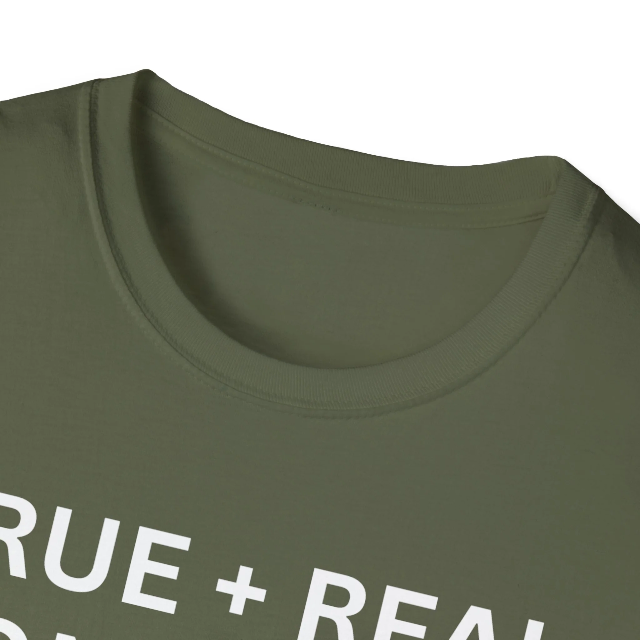 Inspirational 'TRUE + REAL CONFIDENT AUTHENTIC BOLD + BRAVE WOMAN Heavy Cotton Tee' T-Shirt - Image 17