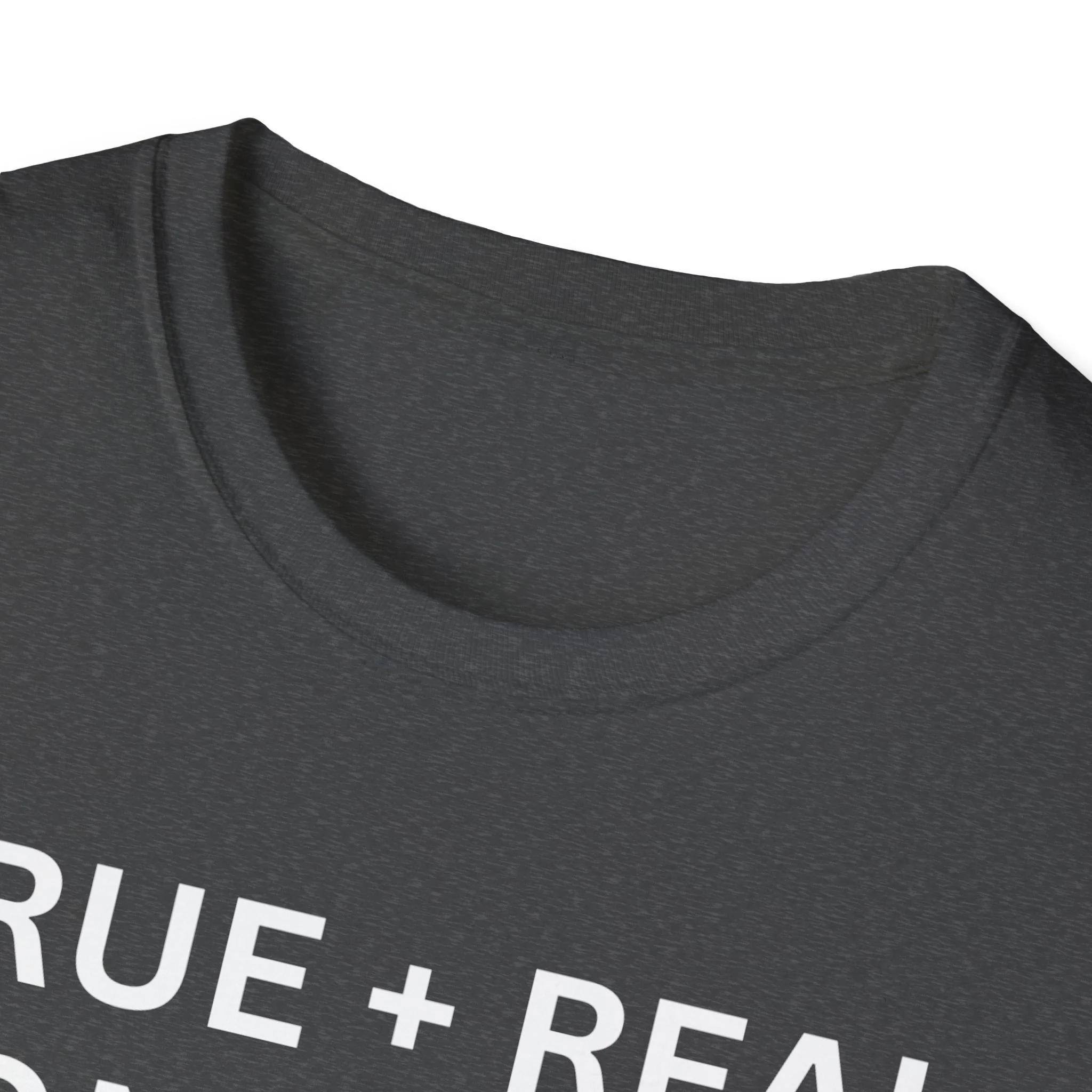 Inspirational 'TRUE + REAL CONFIDENT AUTHENTIC BOLD + BRAVE WOMAN Heavy Cotton Tee' T-Shirt - Image 22