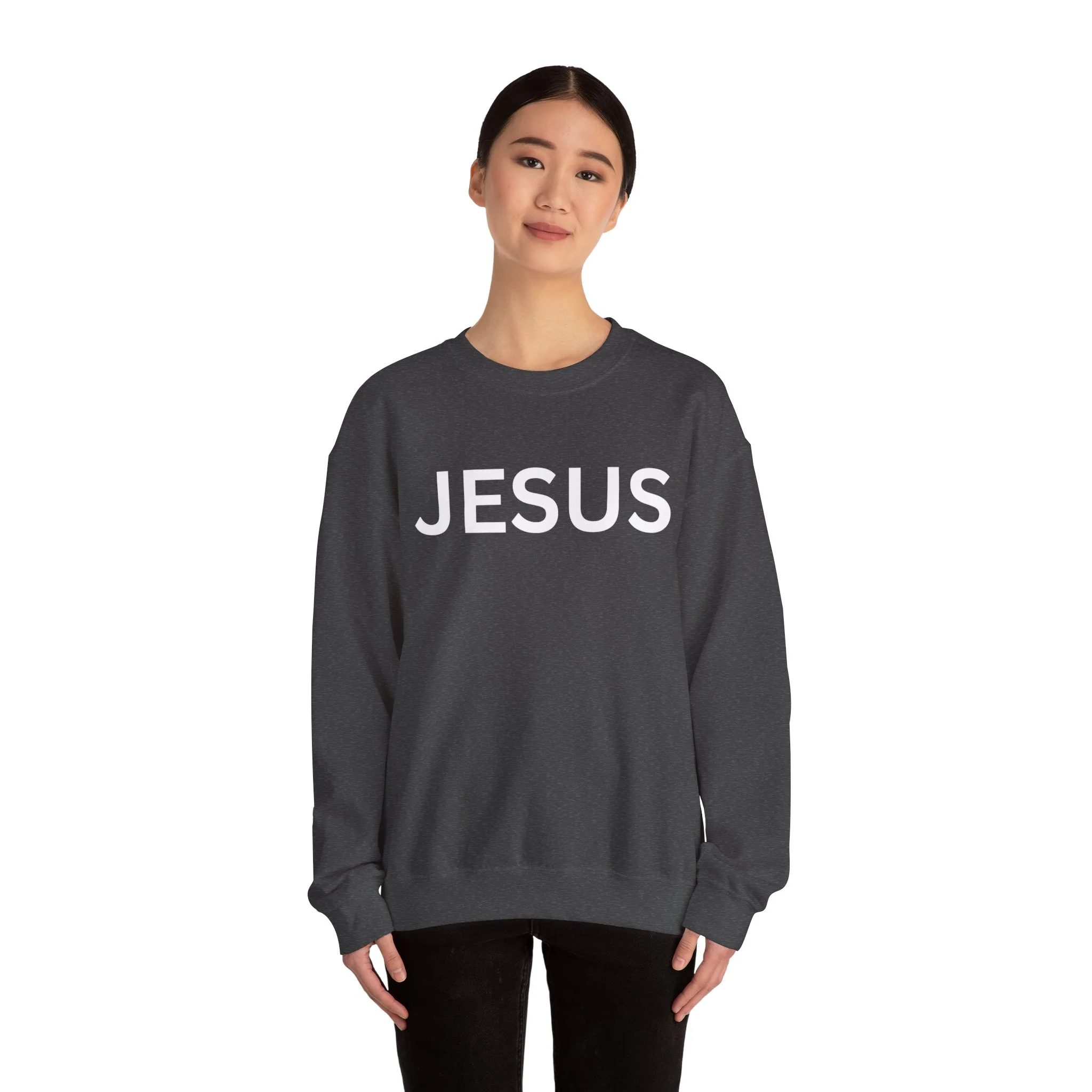 JESUS Unisex Heavy Blend™ Crewneck Sweatshirt - Image 27