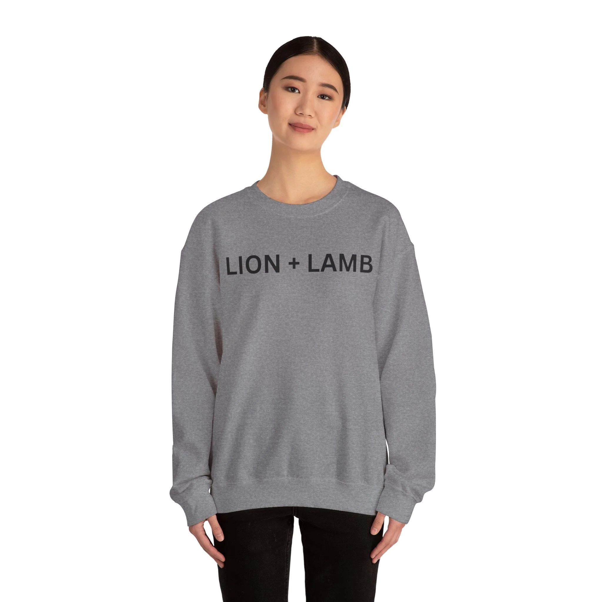 LION + LAMB Unisex Heavy Blend™ Crewneck Sweatshirt - Image 22