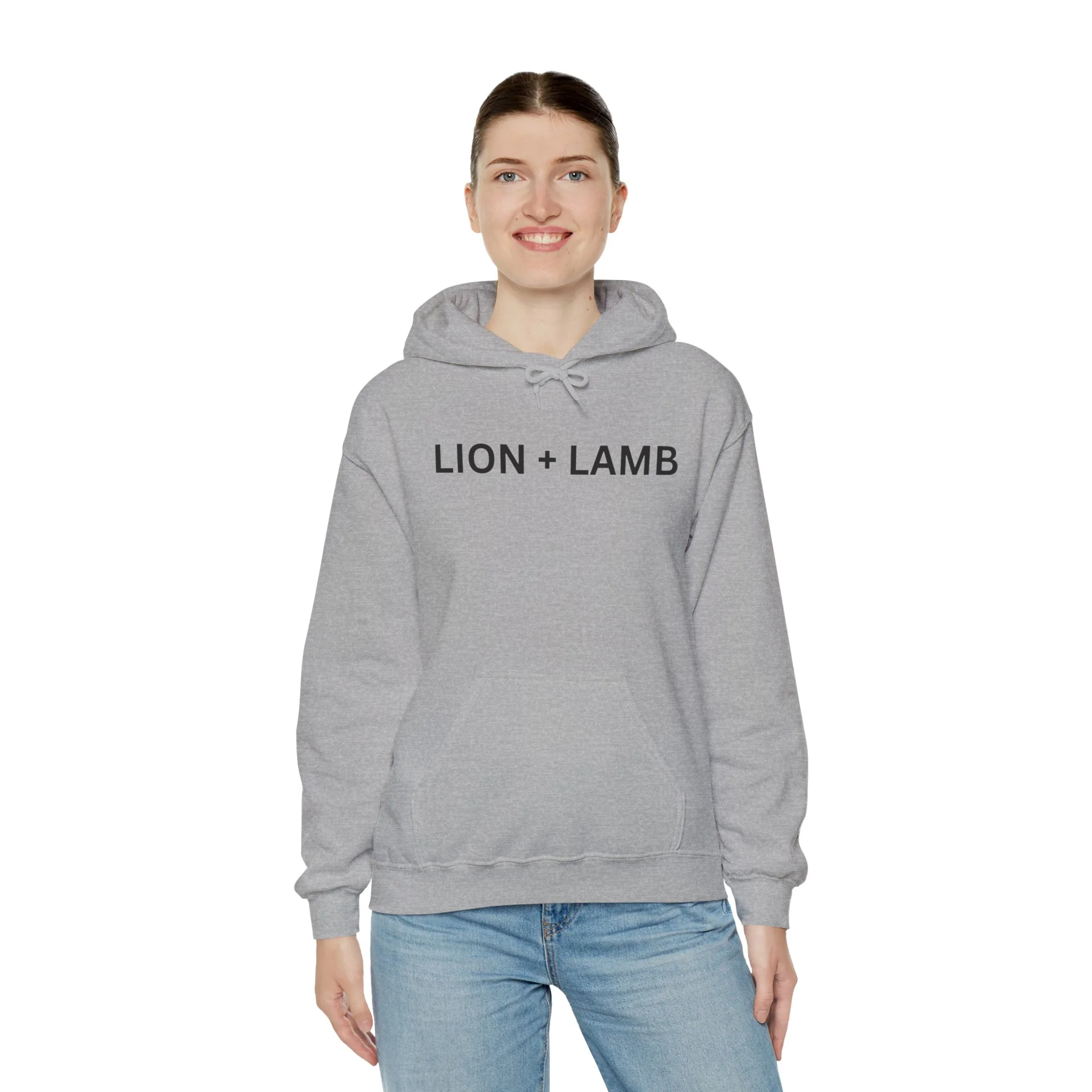 LION + LAMB Unisex Heavy Blend™ Hooded Sweatshirt - Image 16