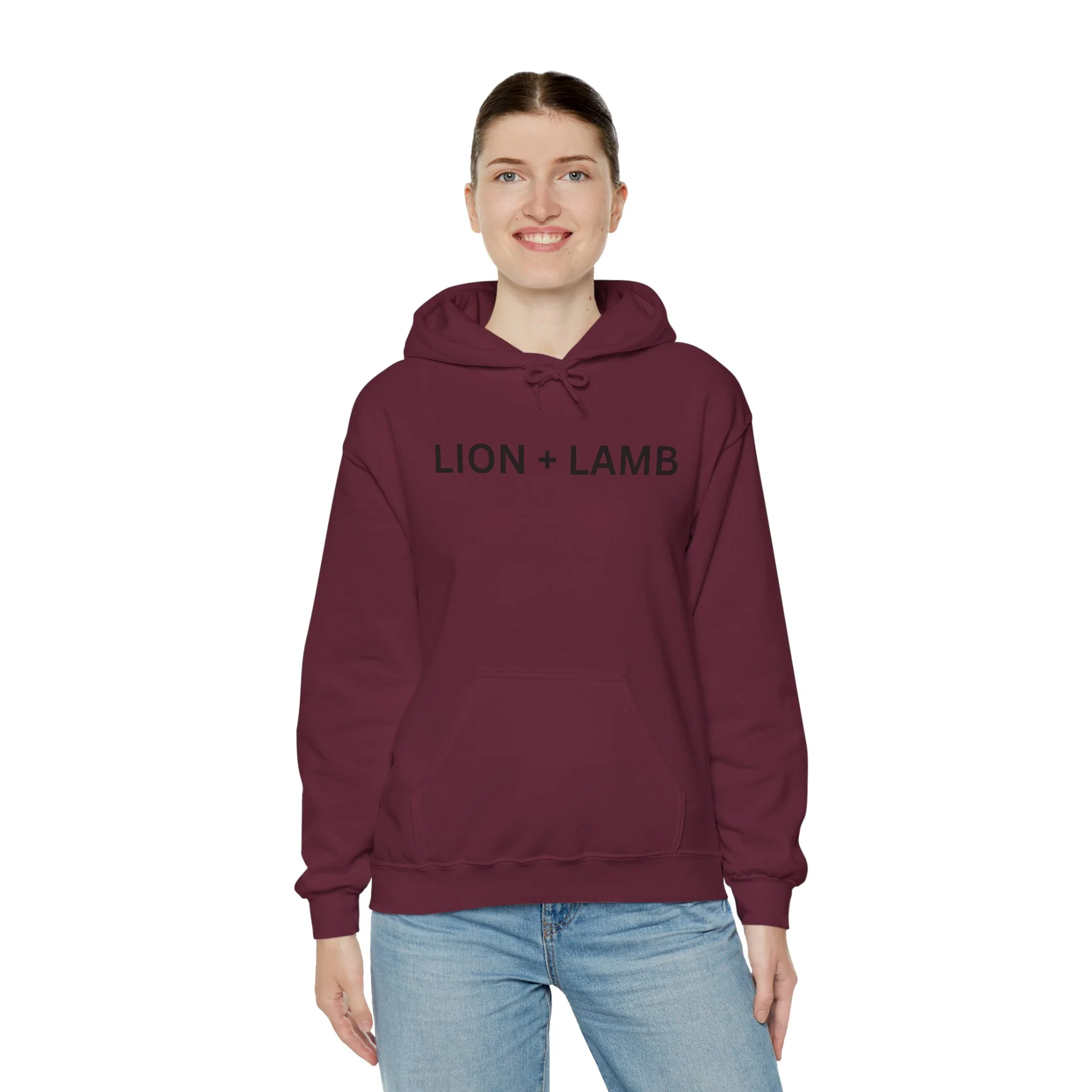 LION + LAMB Unisex Heavy Blend™ Hooded Sweatshirt - Image 24