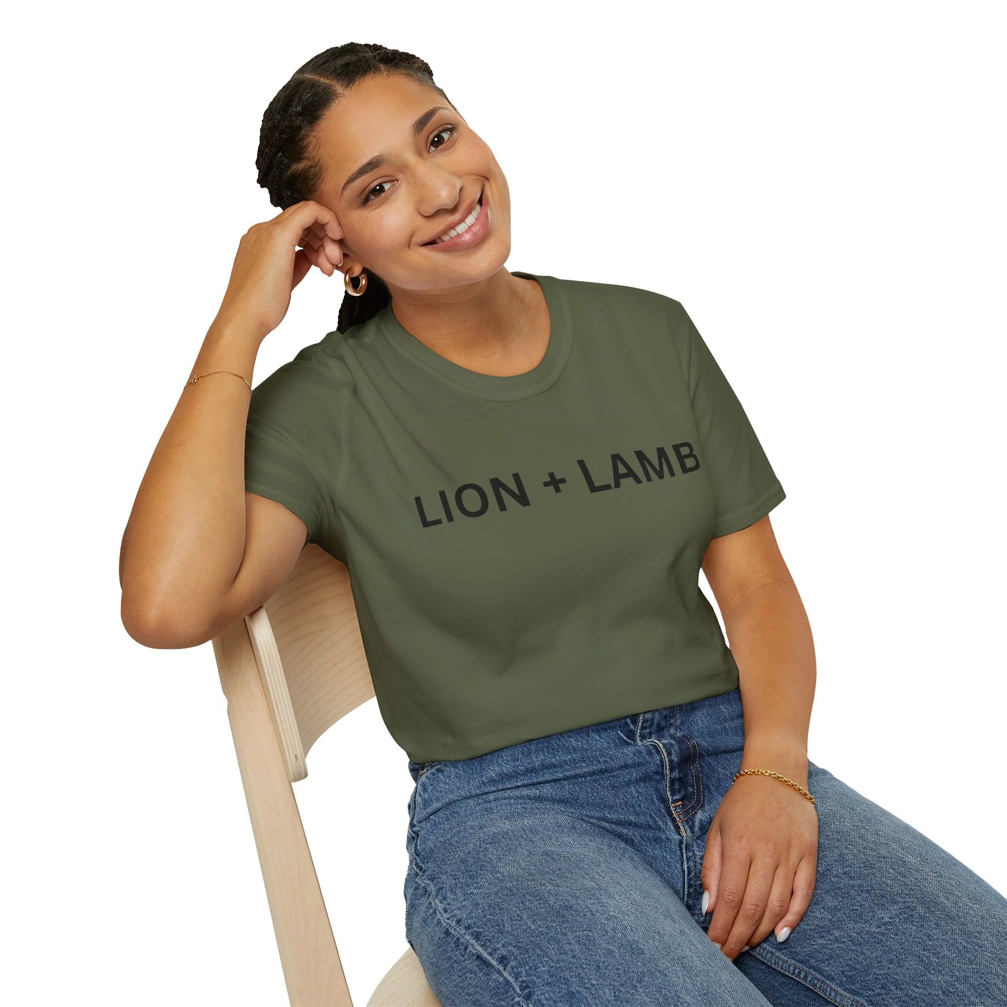 LION + LAMB Unisex Softstyle T-Shirt - Image 13