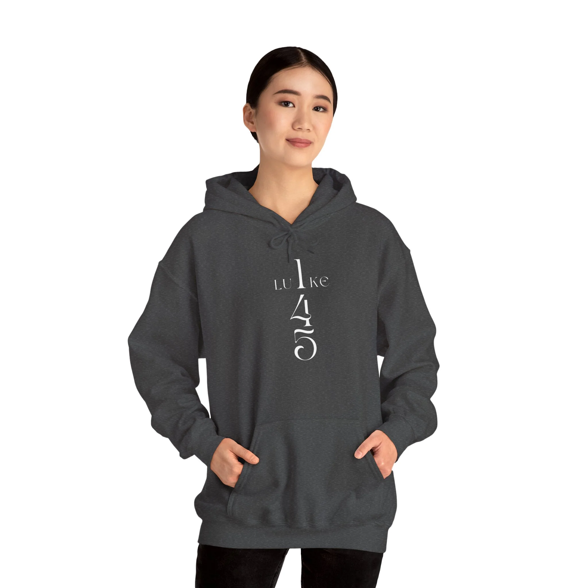 Luke 1:45 Heavy Blend™ Hooded Sweatshirt - Image 31