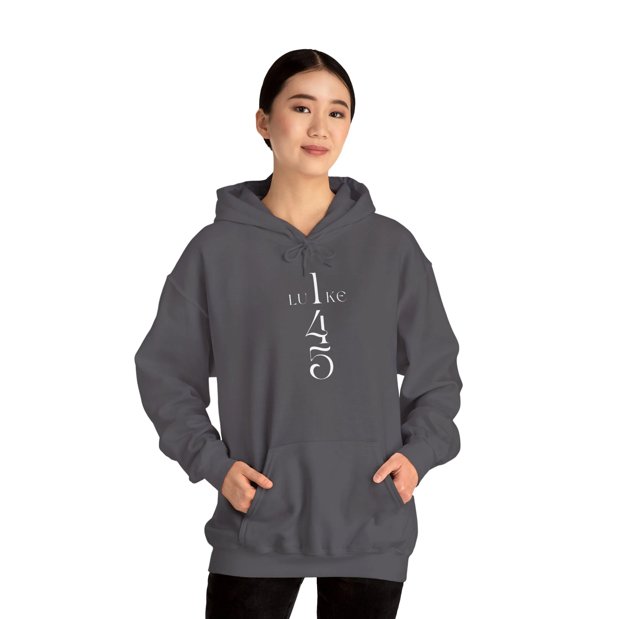 Luke 1:45 Heavy Blend™ Hooded Sweatshirt - Image 36