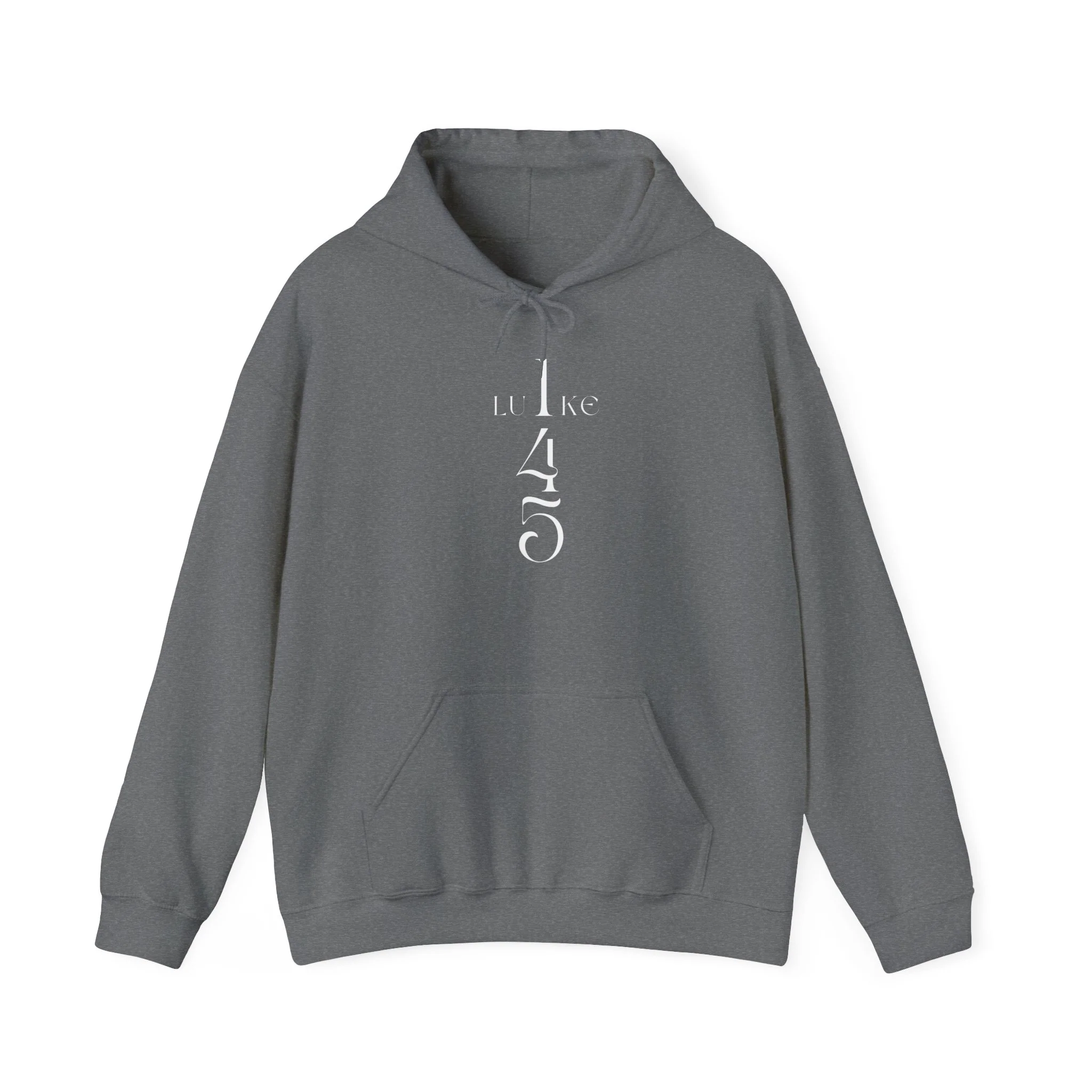 Luke 1:45 Heavy Blend™ Hooded Sweatshirt - Image 4