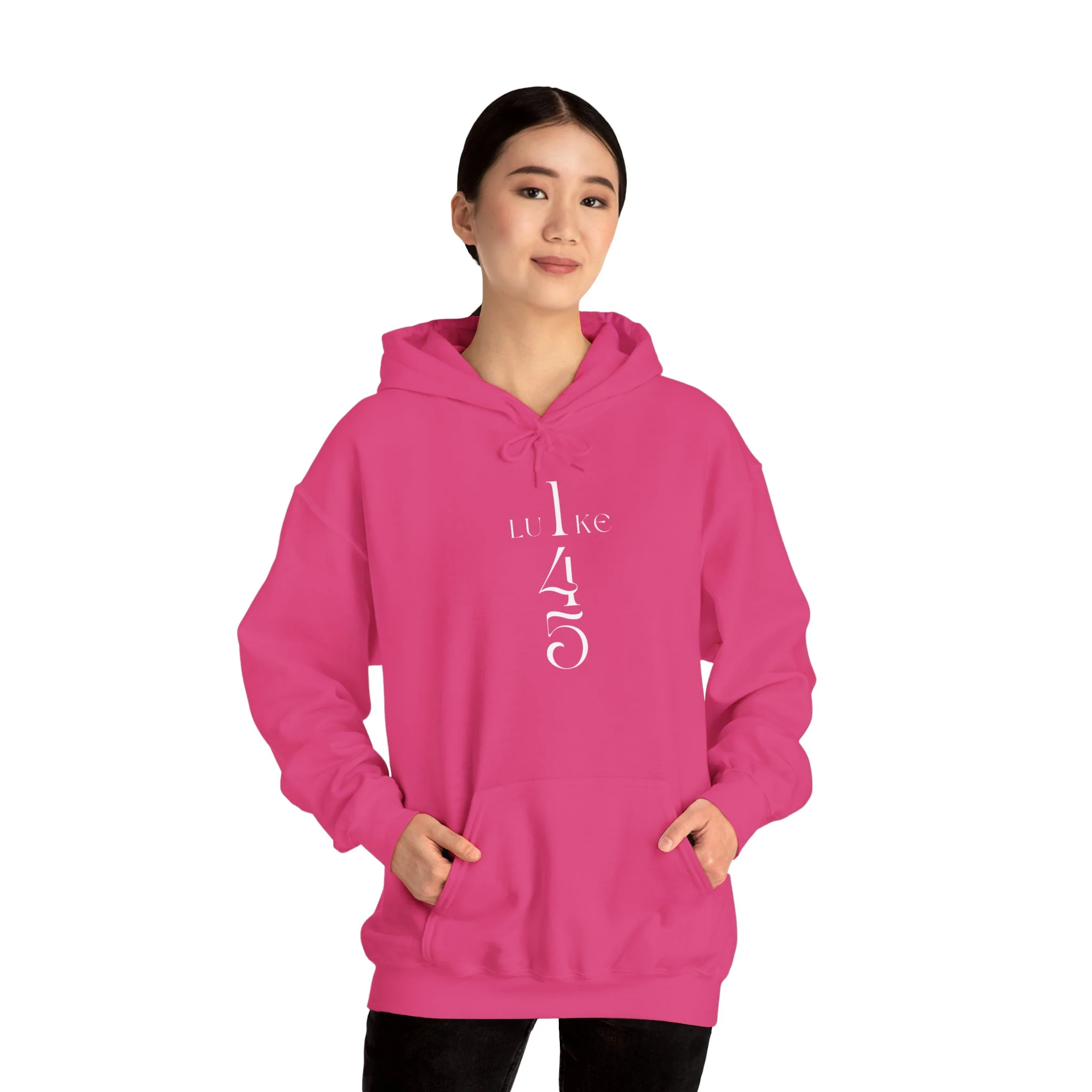 Luke 1:45 Heavy Blend™ Hooded Sweatshirt - Image 41