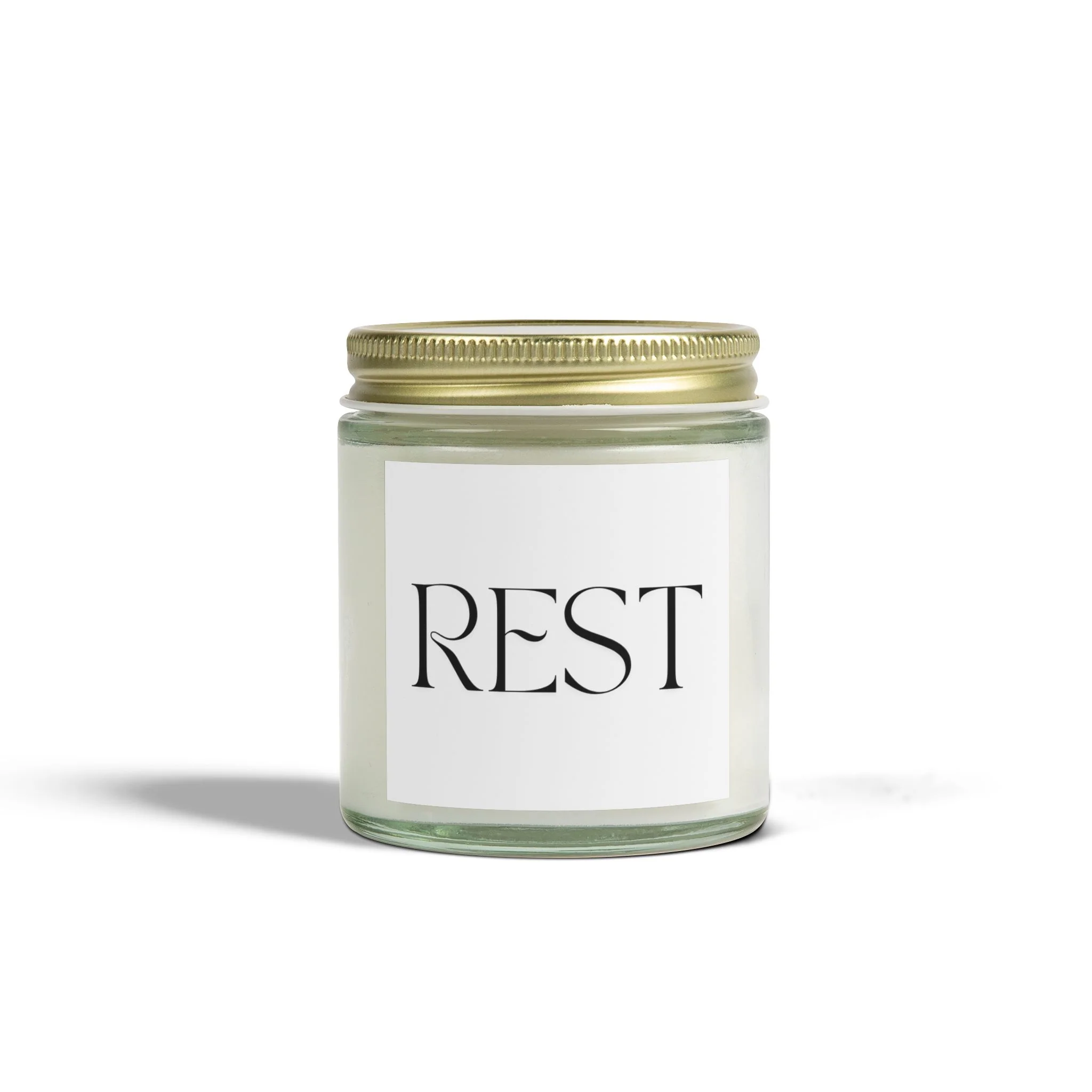 REST Scented Candles, Coconut Apricot Wax (4oz, 9oz) - Image 5