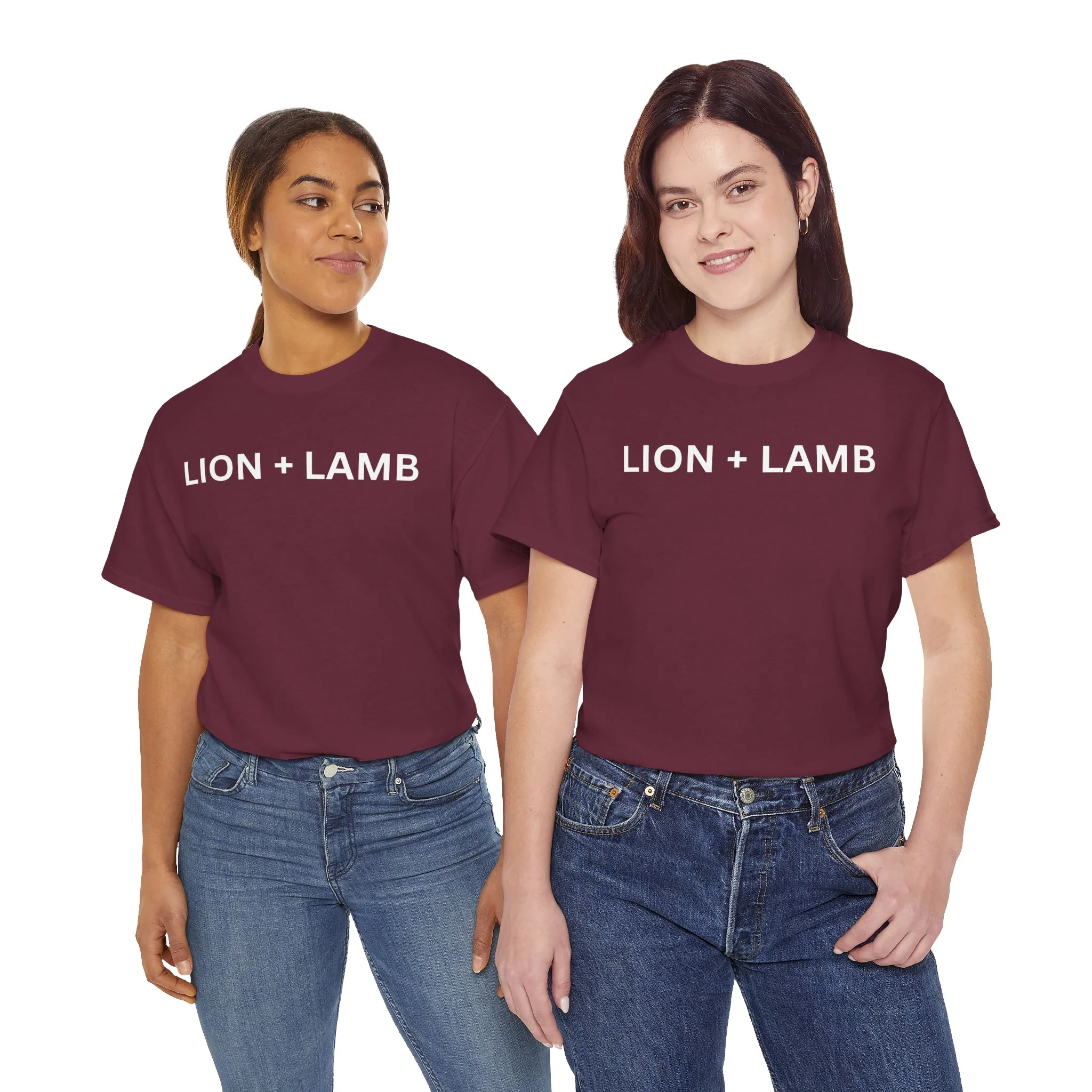 LION + LAMB Unisex Heavy Cotton Tee - Image 40