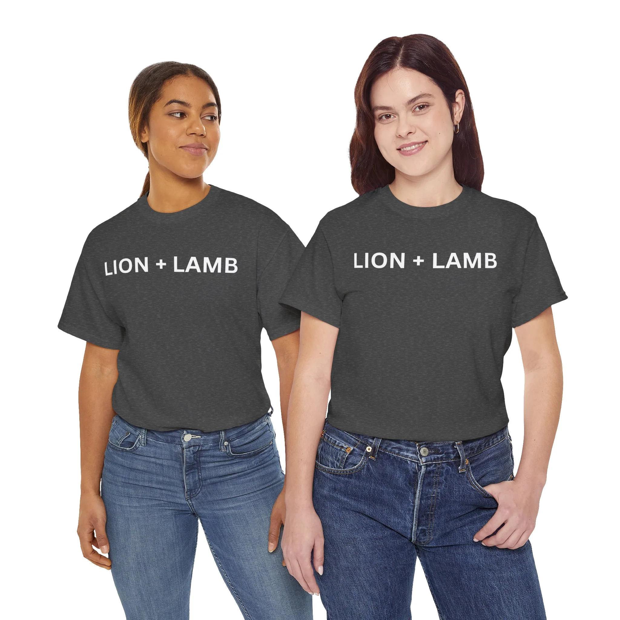 LION + LAMB Unisex Heavy Cotton Tee - Image 56