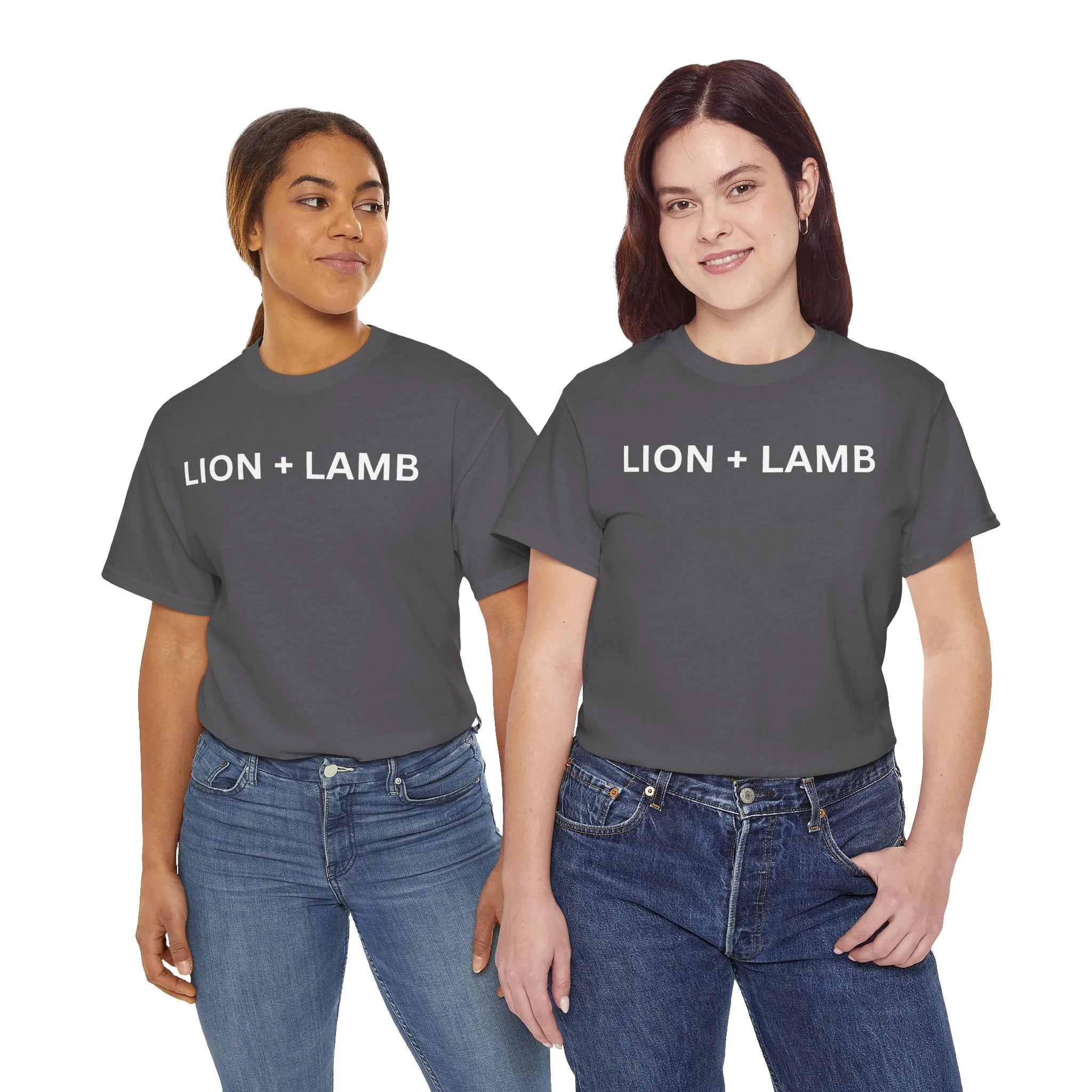 LION + LAMB Unisex Heavy Cotton Tee - Image 60