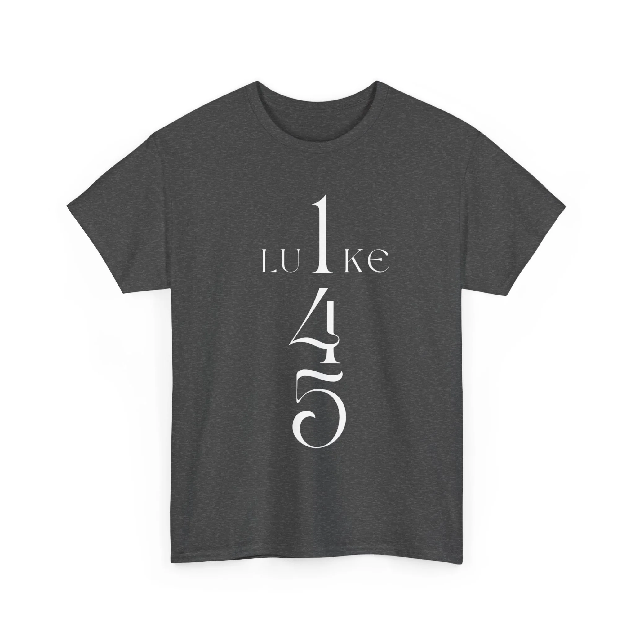 Luke 1:45 Heavy Cotton Tee - Image 29