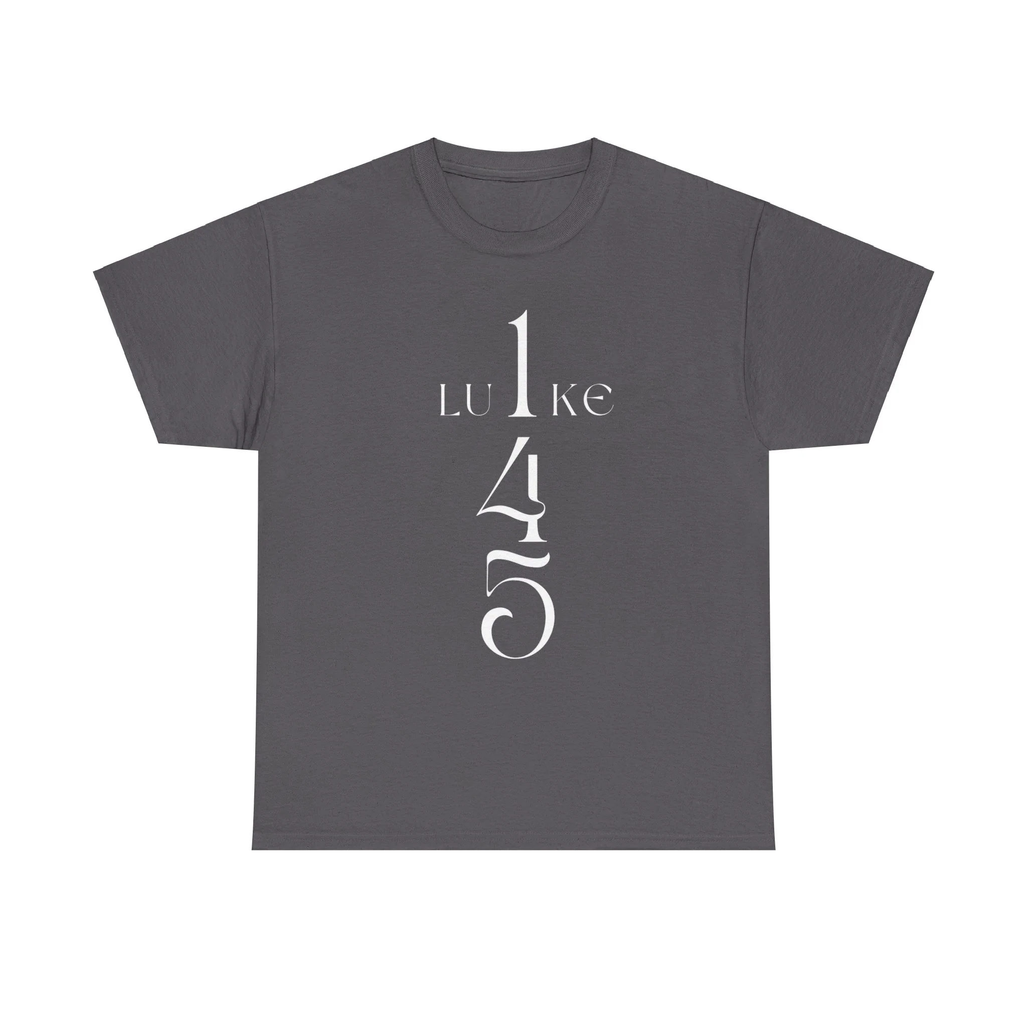 Luke 1:45 Heavy Cotton Tee - Image 8