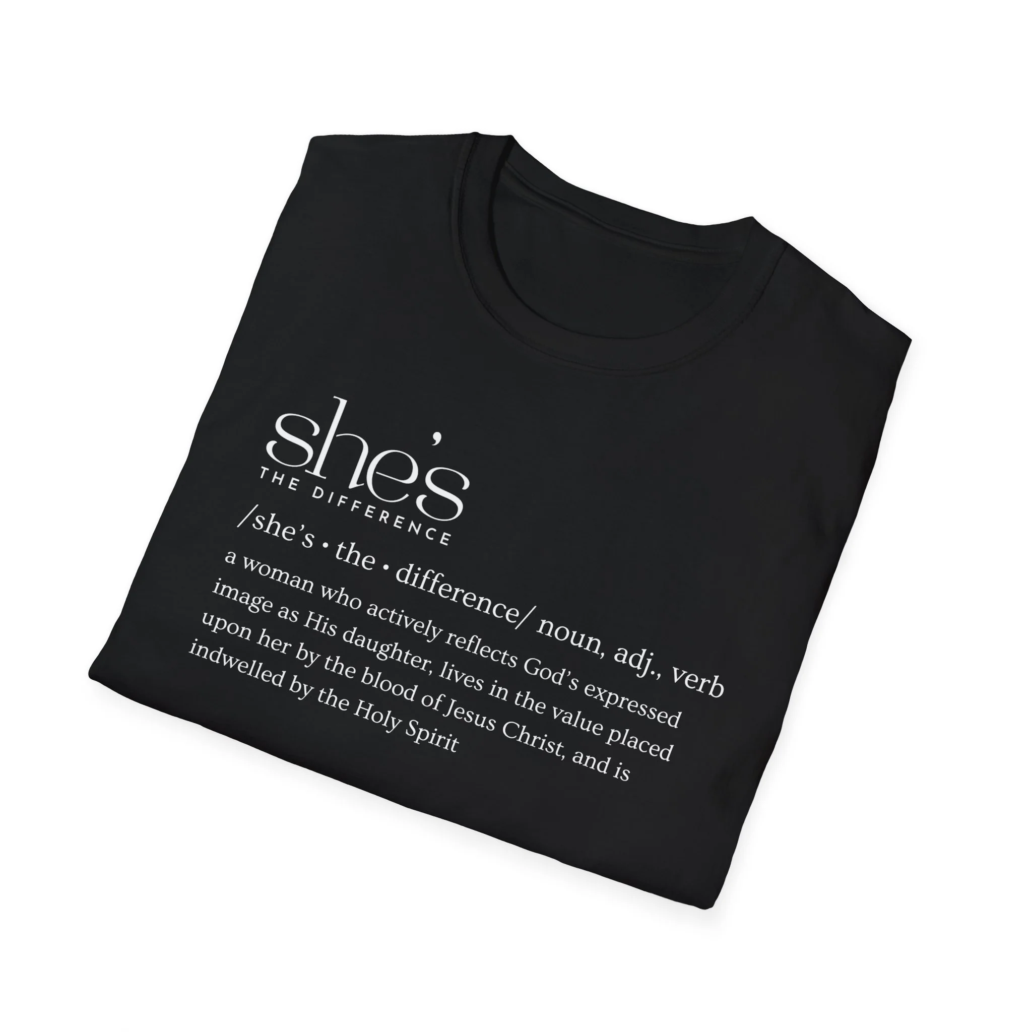 Softstyle SHE'S THE DIFFERENCE T-Shirt - Image 14