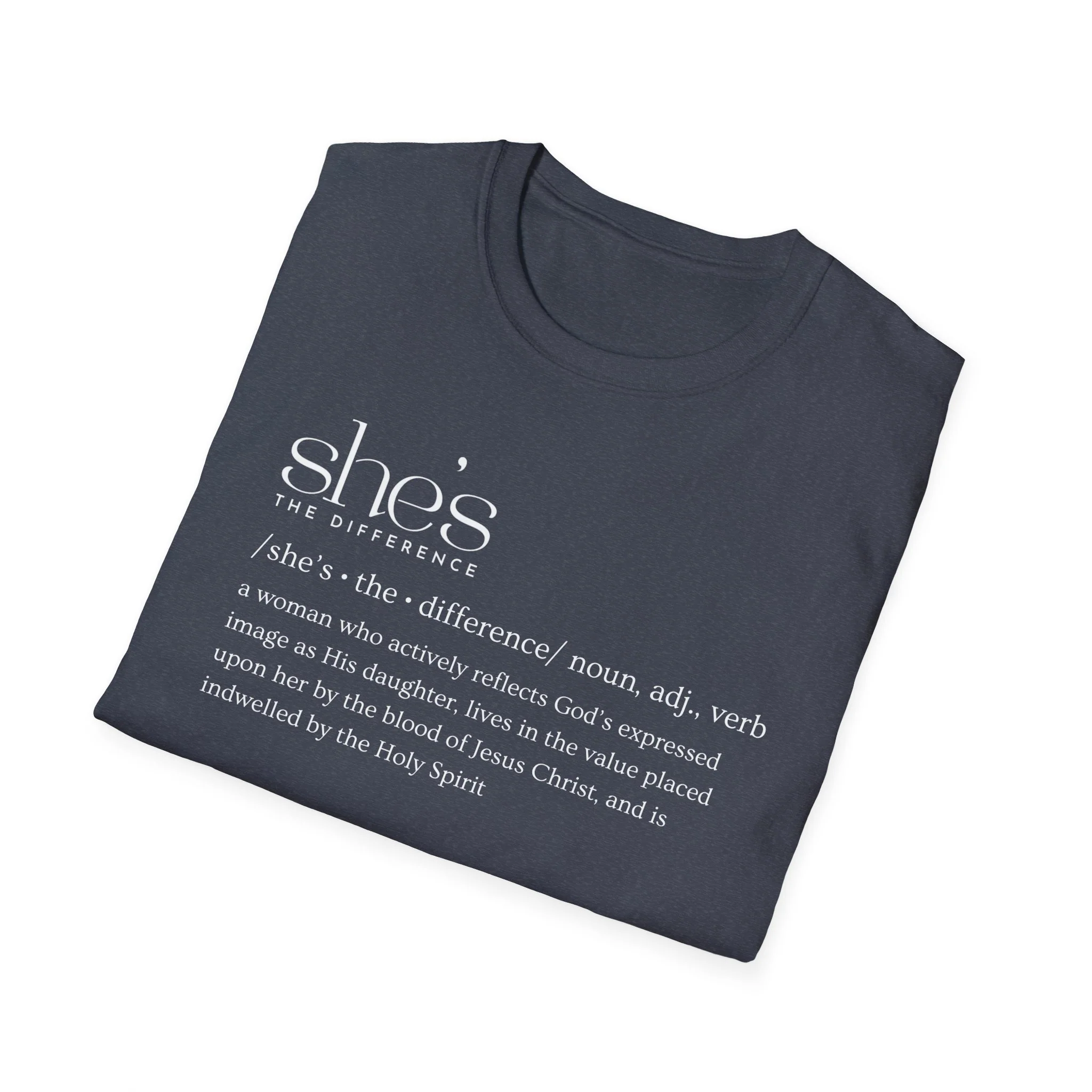 Softstyle SHE'S THE DIFFERENCE T-Shirt - Image 32